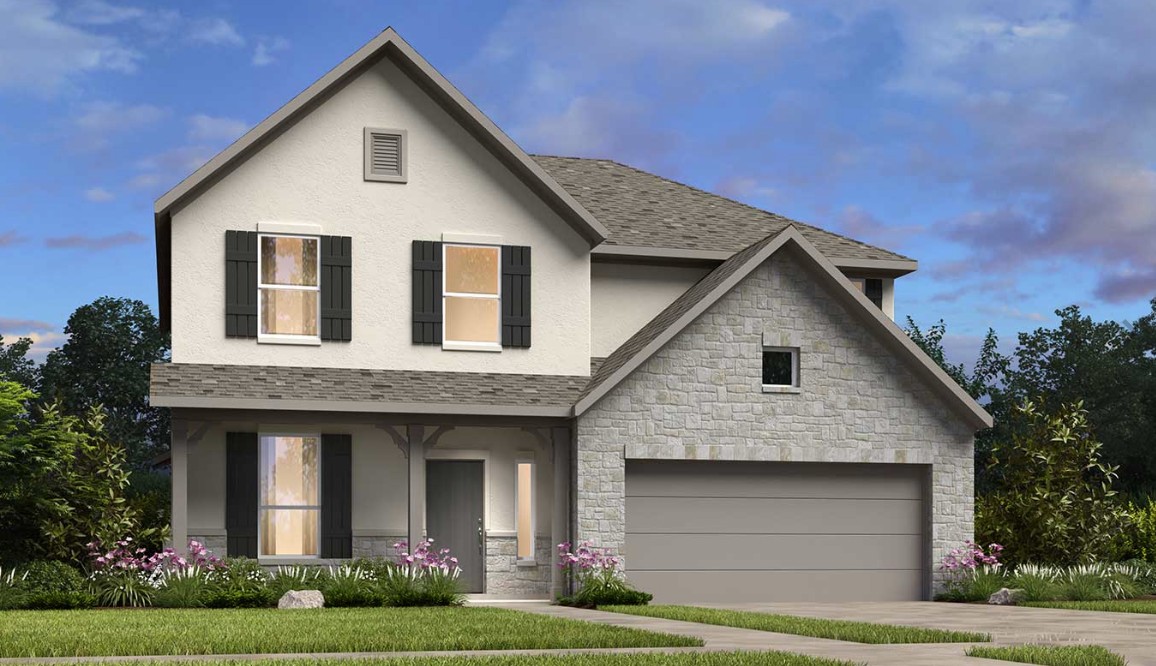1409 Scenic Grn Loop Georgetown, TX 78628 - Photo 1 of 40 Terracotta Rendering