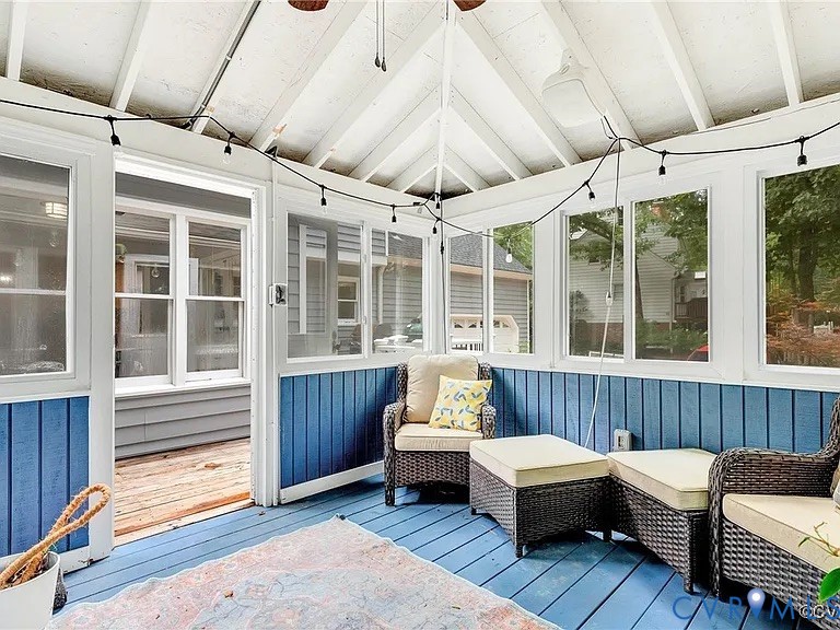 13904 Sunrise Bluff Road Midlothian, VA 23112 - Photo 35 of 45 Sunroom / solarium with a deck