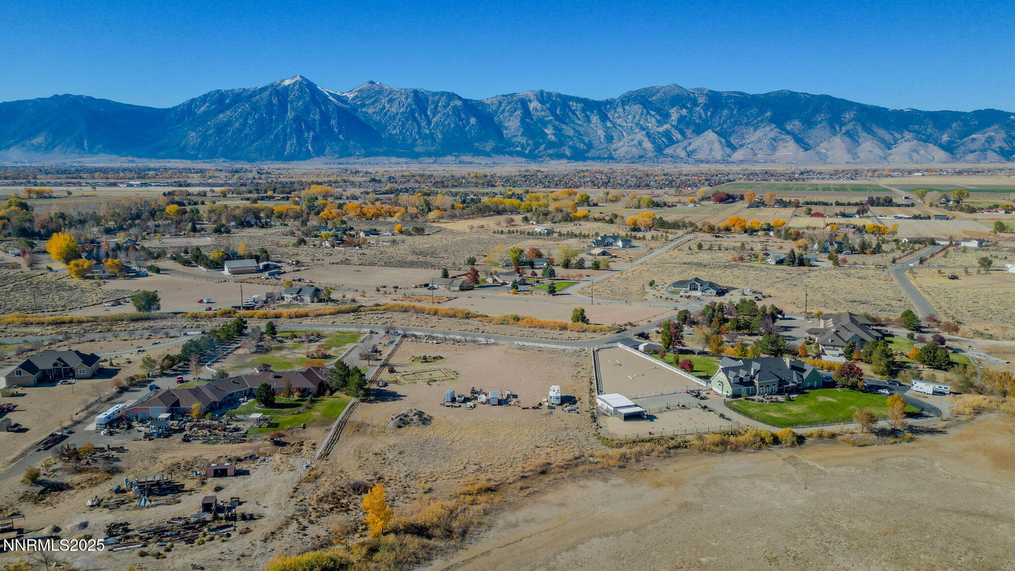 1527 Sanchez Road Gardnerville, NV 89410 - Photo 32 of 32 a view of mountains and wooden fence