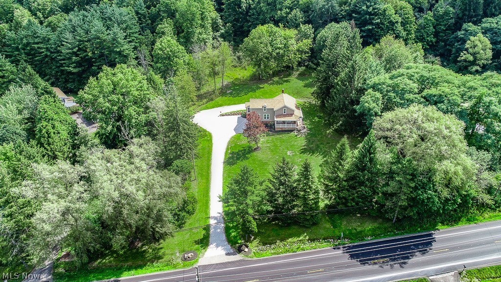 12285 Auburn Road Chardon, OH 44024 - Photo 34 of 35 Aerial view of 11285 Auburn Rd