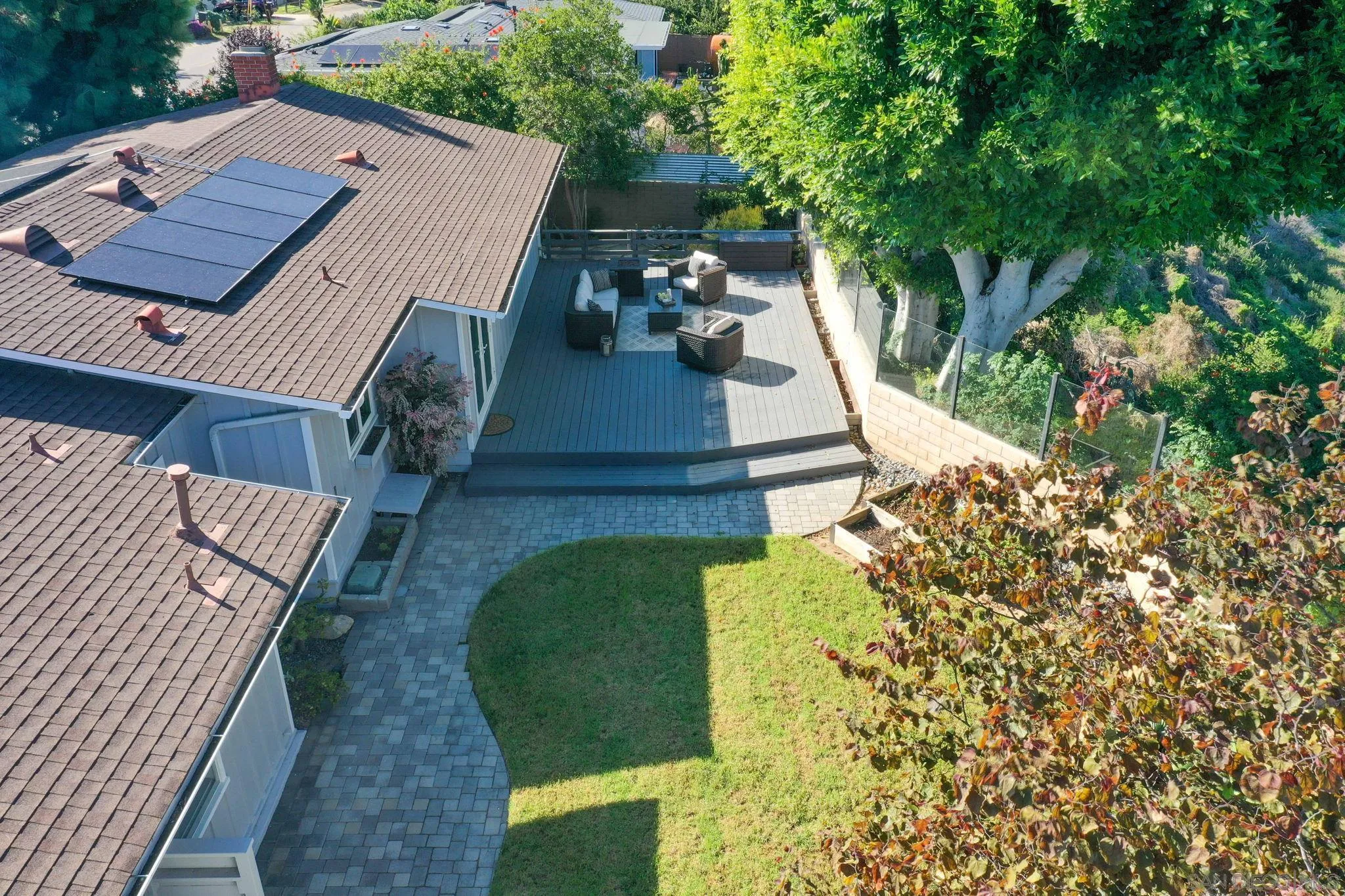1625 Eolus Avenue Encinitas, CA 92024 - Photo 35 of 37 a view of a house with a yard