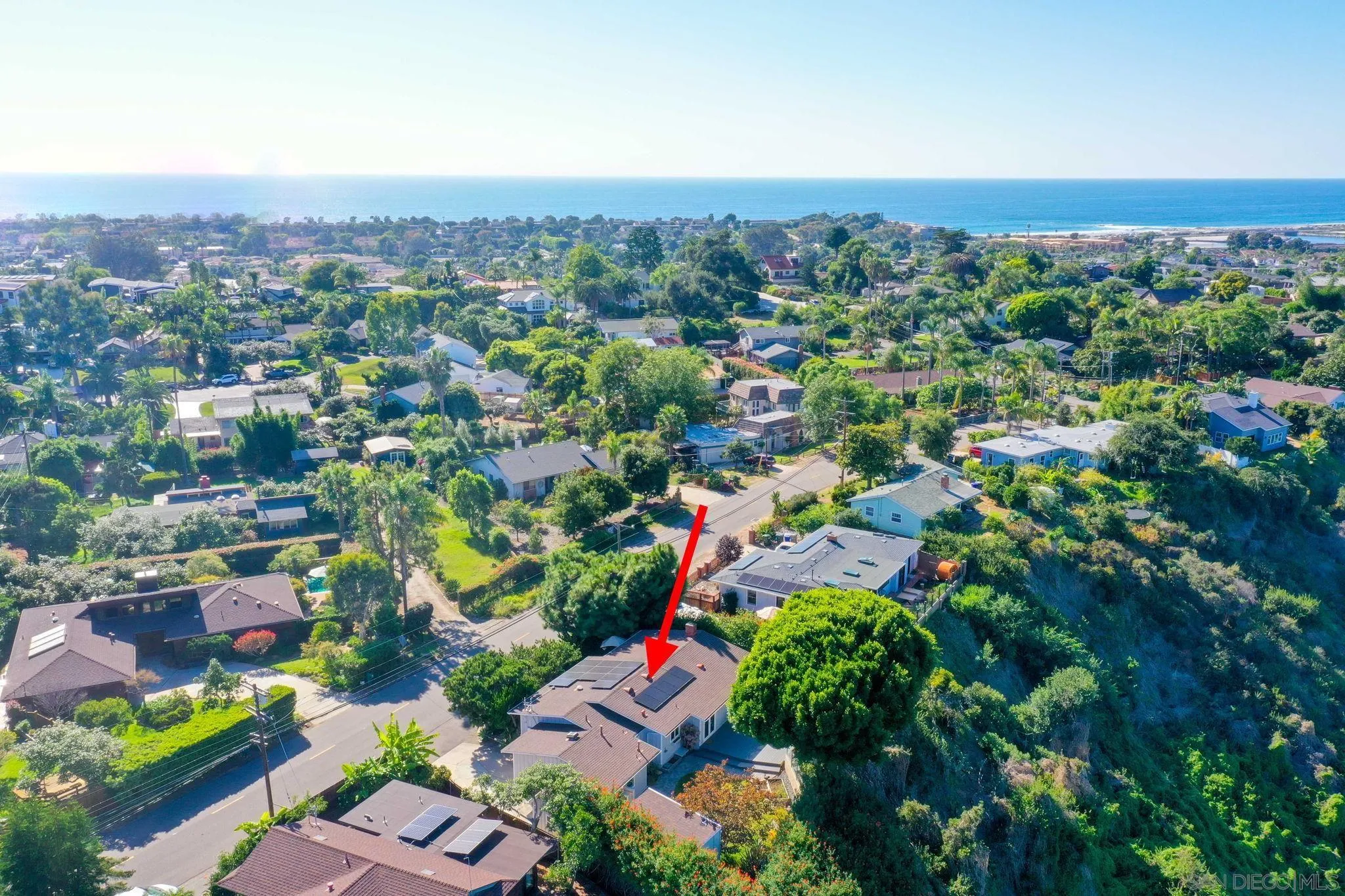 1625 Eolus Avenue Encinitas, CA 92024 - Photo 37 of 37 an aerial view of multiple house