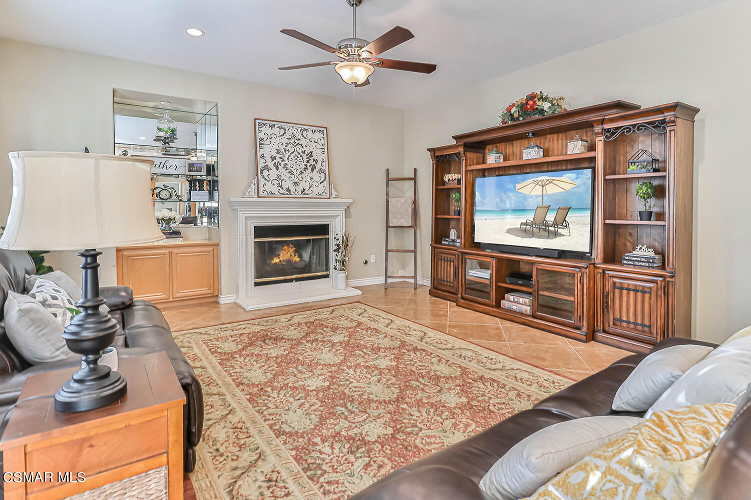 58 Mollison Drive Simi Valley, CA 93065 - Photo 25 of 82 a living room with furniture and a flat screen tv