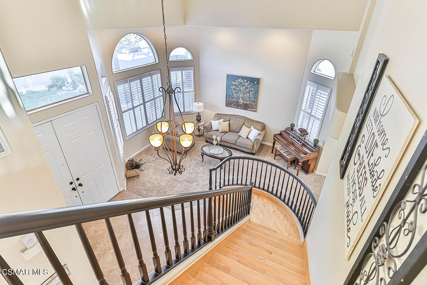 58 Mollison Drive Simi Valley, CA 93065 - Photo 34 of 82 a view of a livingroom with furniture and hardwood floor