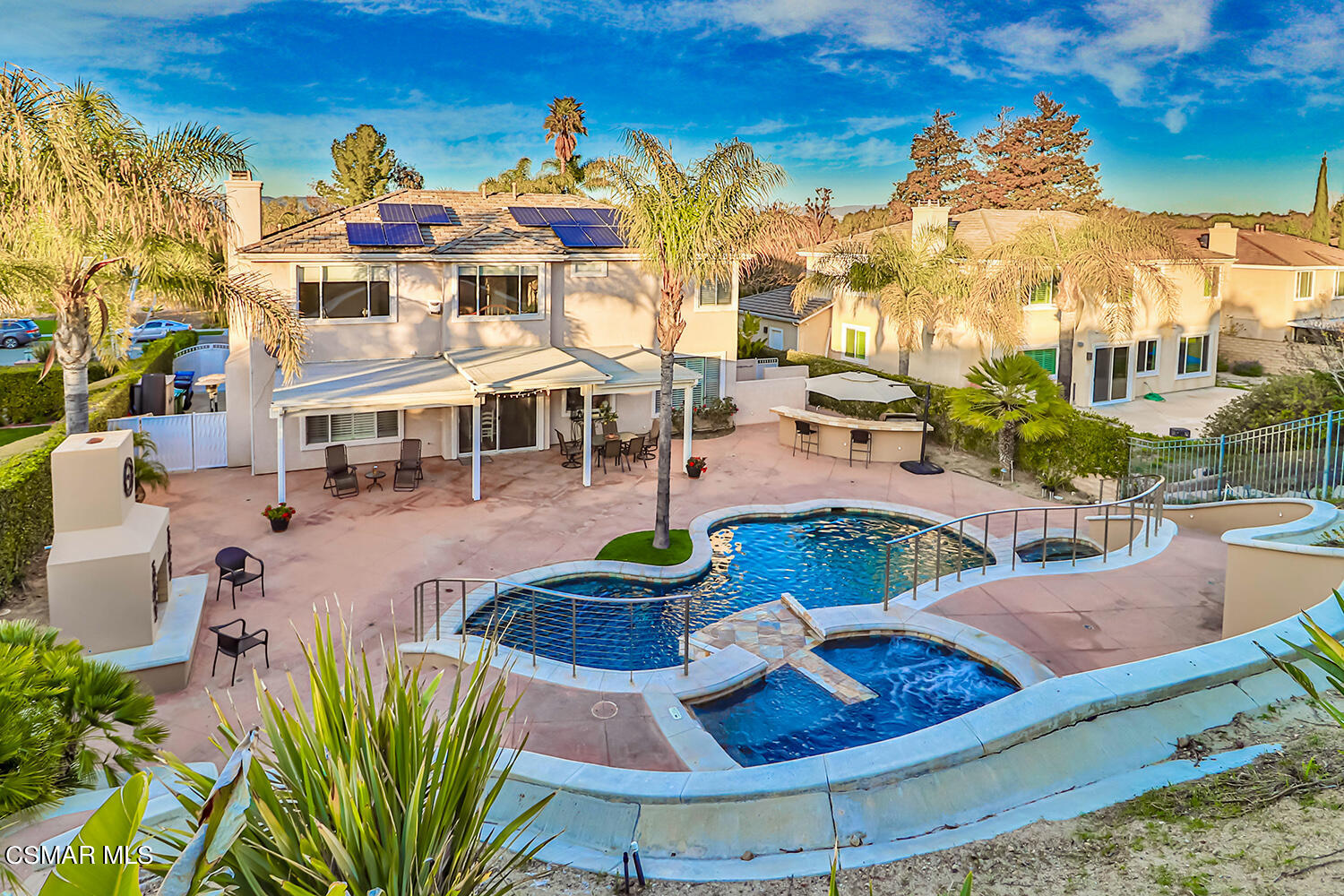 58 Mollison Drive Simi Valley, CA 93065 - Photo 65 of 82 a view of swimming pool with outdoor seating