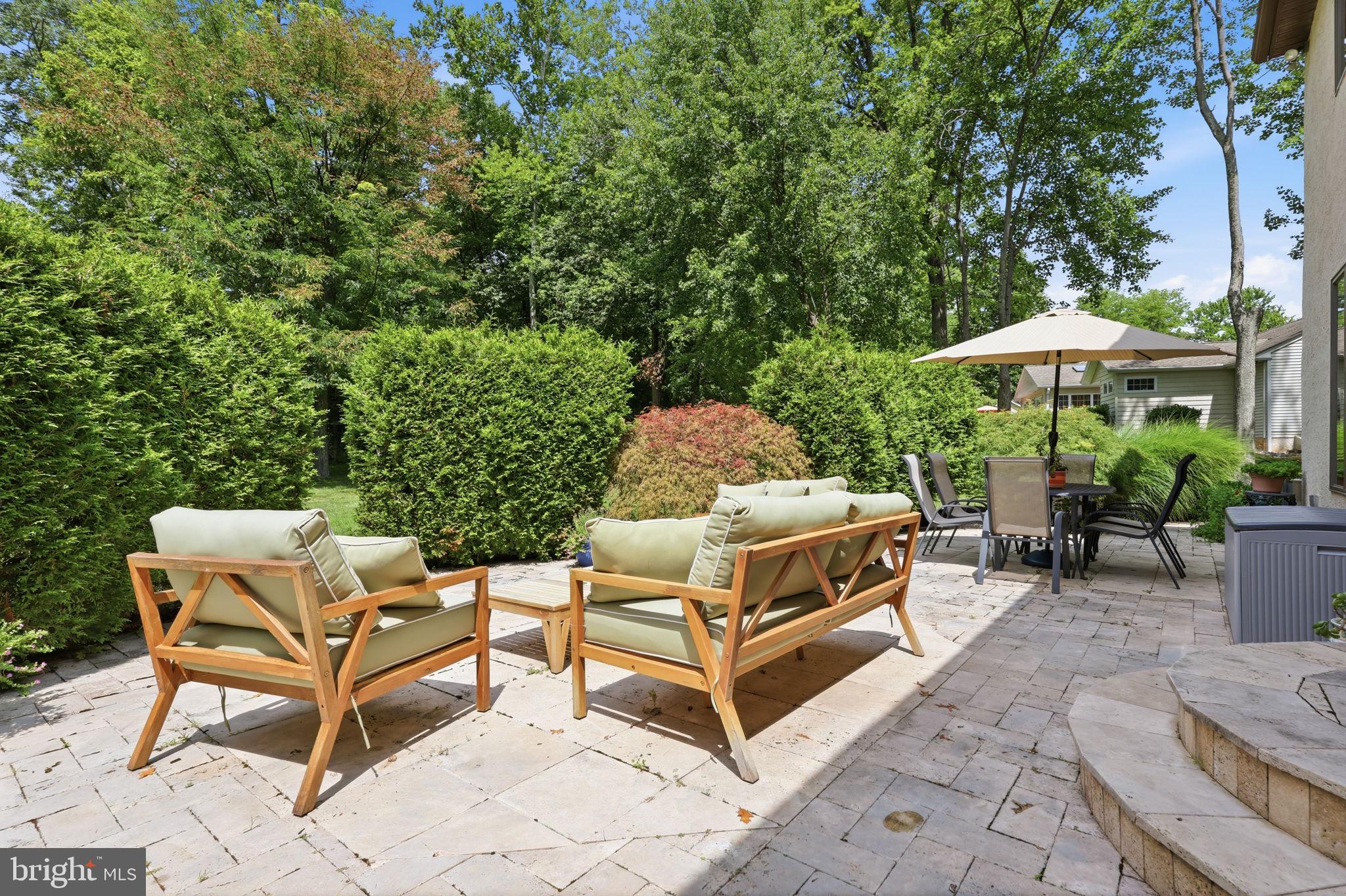 1471 Cortez Road Blue Bell, PA 19422 - Photo 40 of 54 Expansive back patio - access from kitchen slider