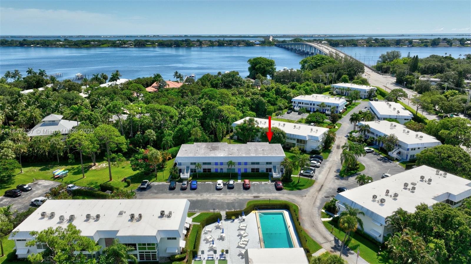 2929 Southeast Ocean Boulevard, Unit F6 Stuart, FL 34996 - Photo 31 of 42 a view of lake with outdoor space