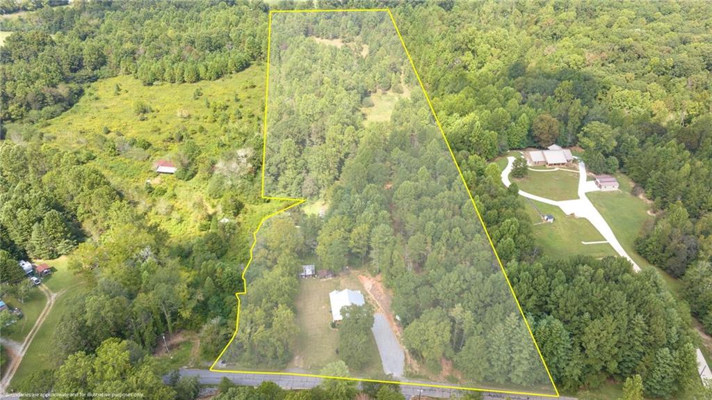 385 Amy's Road Clarkesville, GA 30523 - Photo 2 of 57 a map view of a residential houses