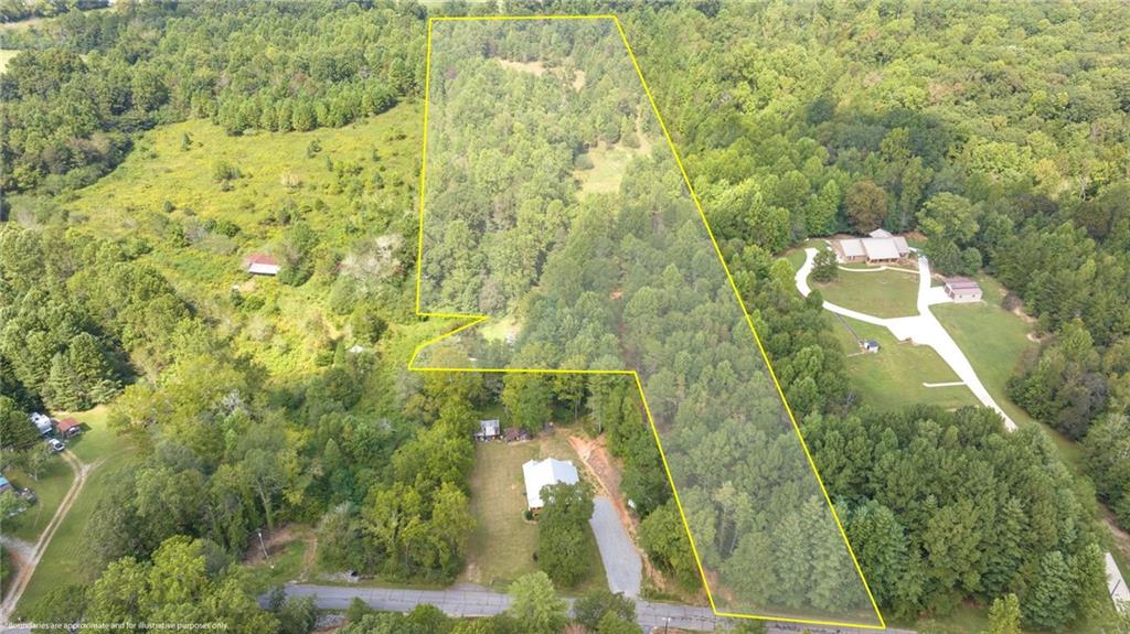 385 Amy's Road Clarkesville, GA 30523 - Photo 52 of 57 a map view of a residential houses