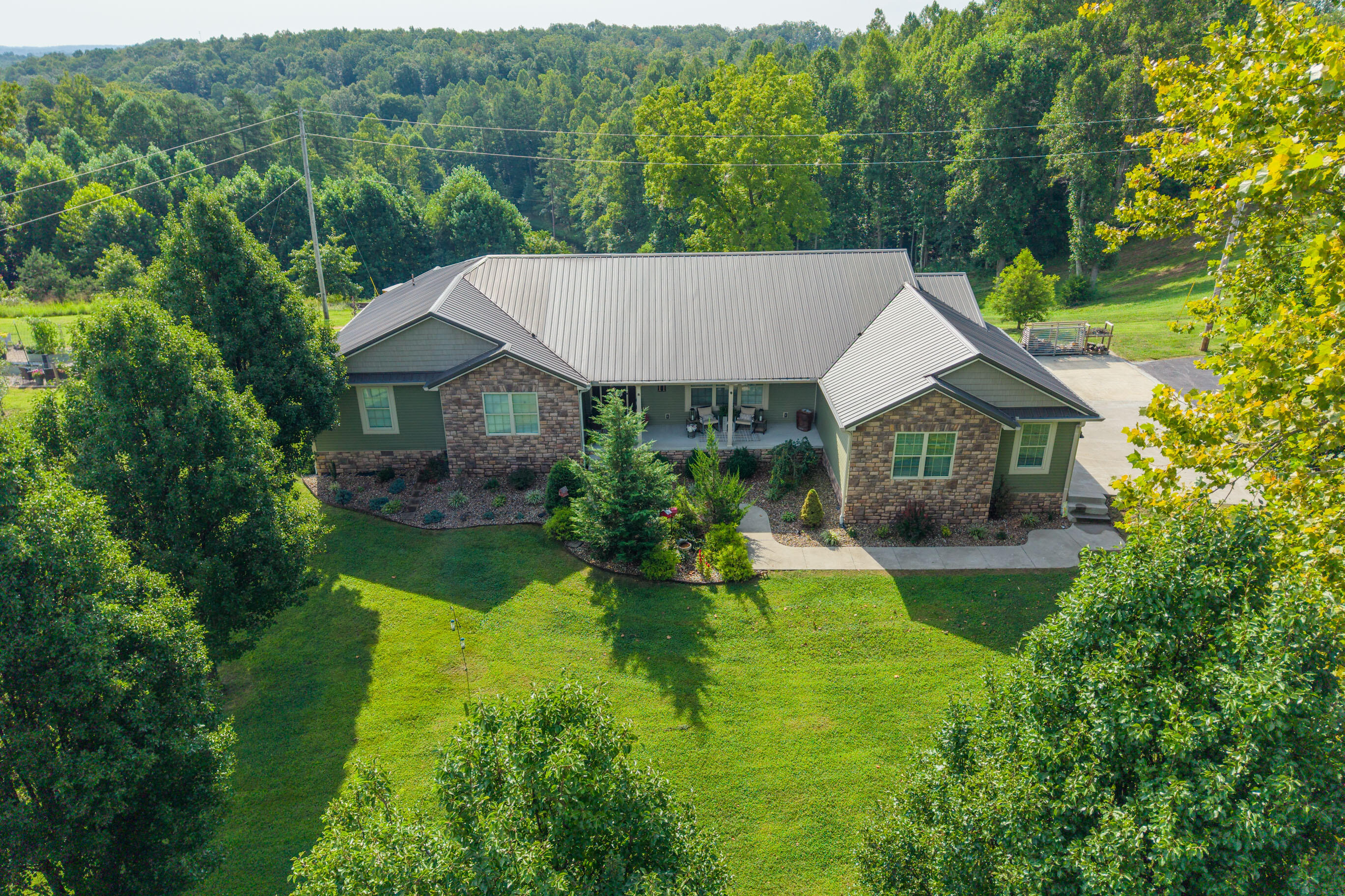 1662 South Tree Tower Road McKee, KY 40447 - Photo 77 of 88 20260814-1662-S-Tree-Tower-Rd-drone-fh-0