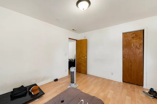 a room with storage and utility