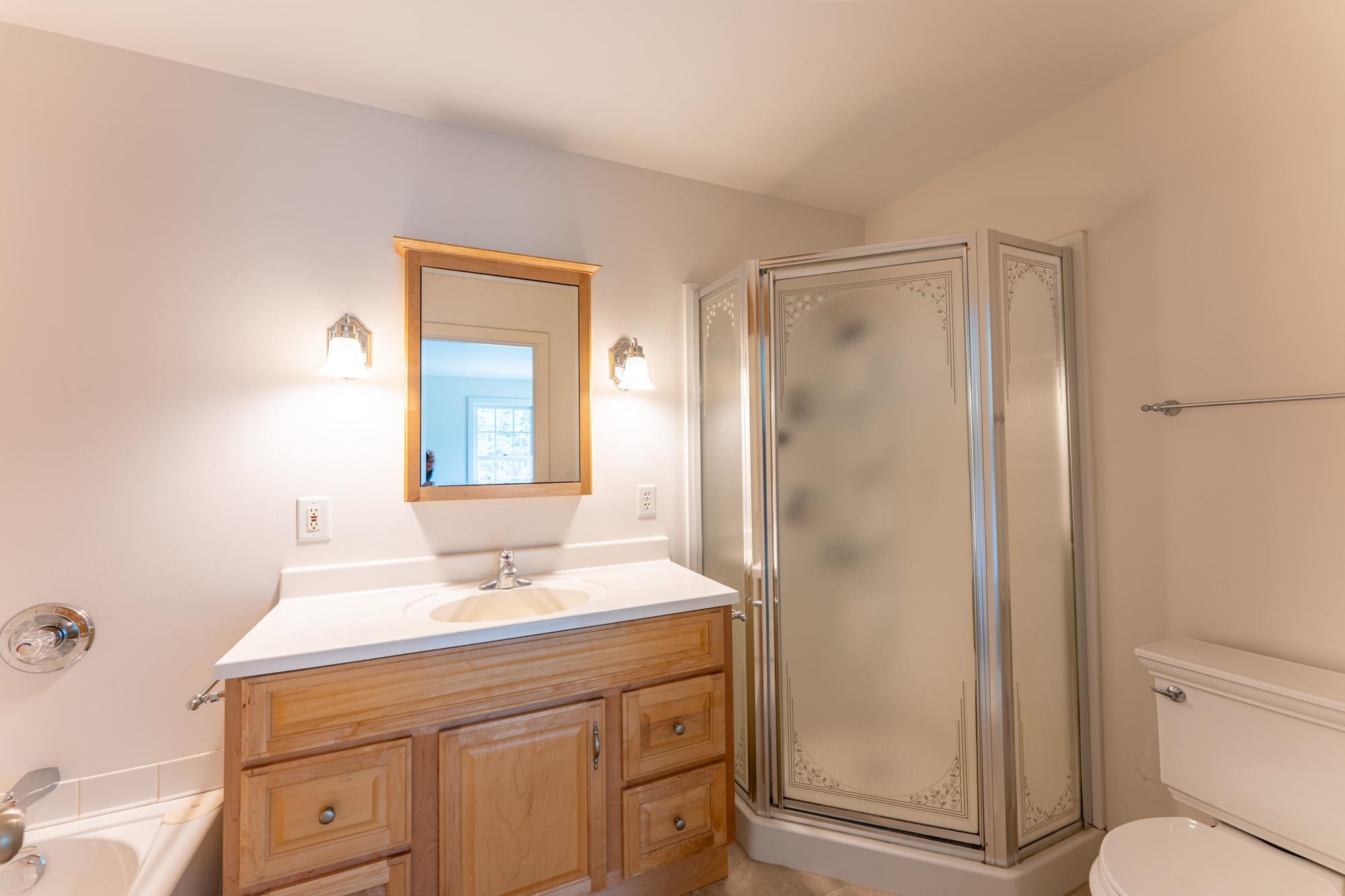 2263 Longstorff Road Ely, MN 55731 - Photo 13 of 49 Full bath with tub, shower, vanity, toilet & storage