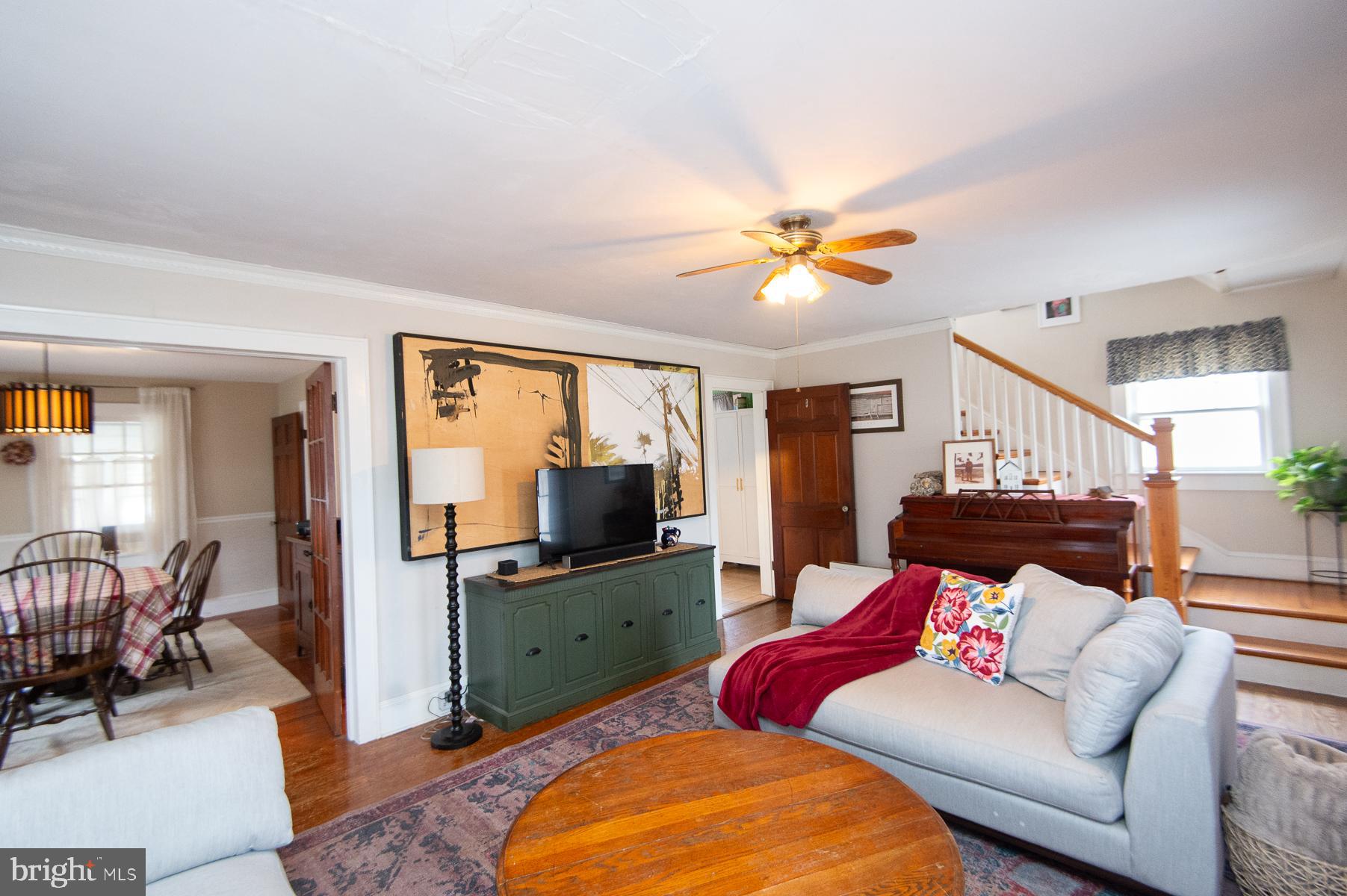 3755 Sunnyside Road East New Market, MD 21631 - Photo 7 of 37 a living room with furniture and a flat screen tv