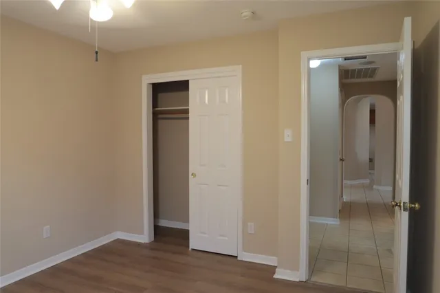 wooden floor in a gallery