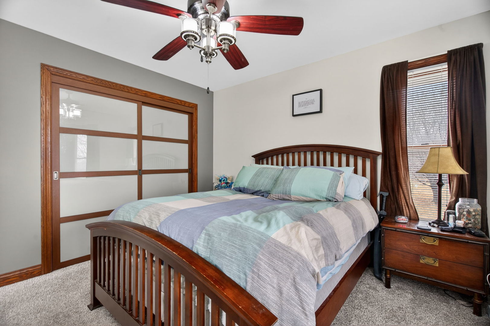 1707 North 2479th Road Ottawa, IL 61350 - Photo 11 of 30 a bedroom with a bed and a window