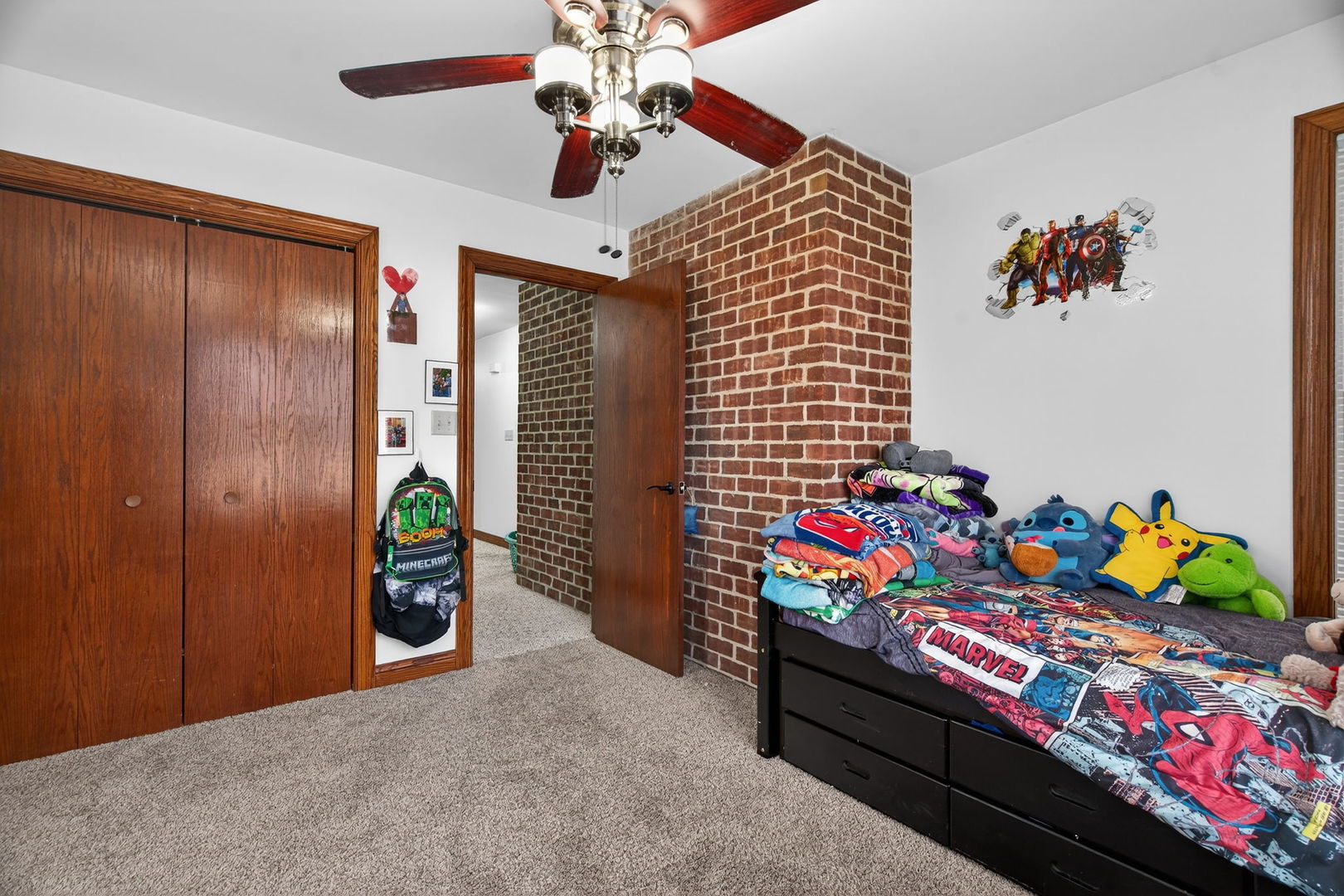 1707 North 2479th Road Ottawa, IL 61350 - Photo 14 of 30 a room with toys and flat screen tv