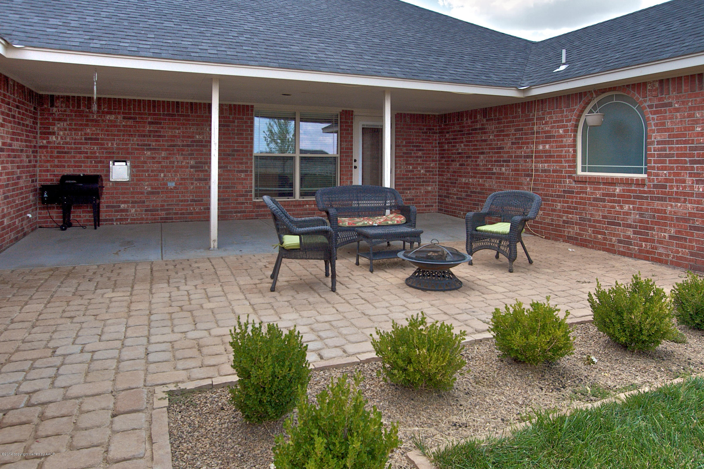 7500 Raburn Lane Canyon, TX 79015 - Photo 24 of 27 Covered Back Patio