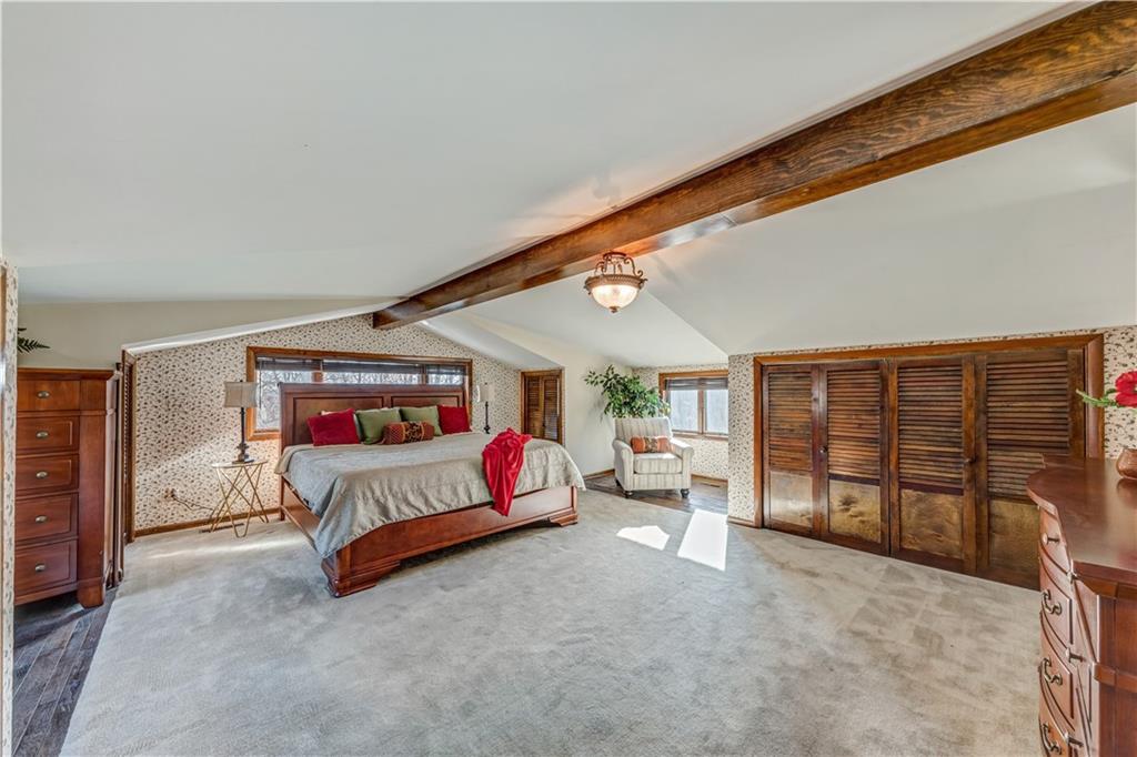 430 Holyoke Road Butler, PA 16001 - Photo 15 of 25 HUGE Master bedroom with 2 identical reading nooks/sitting areas on either side of the bed. TONS of closet space!
