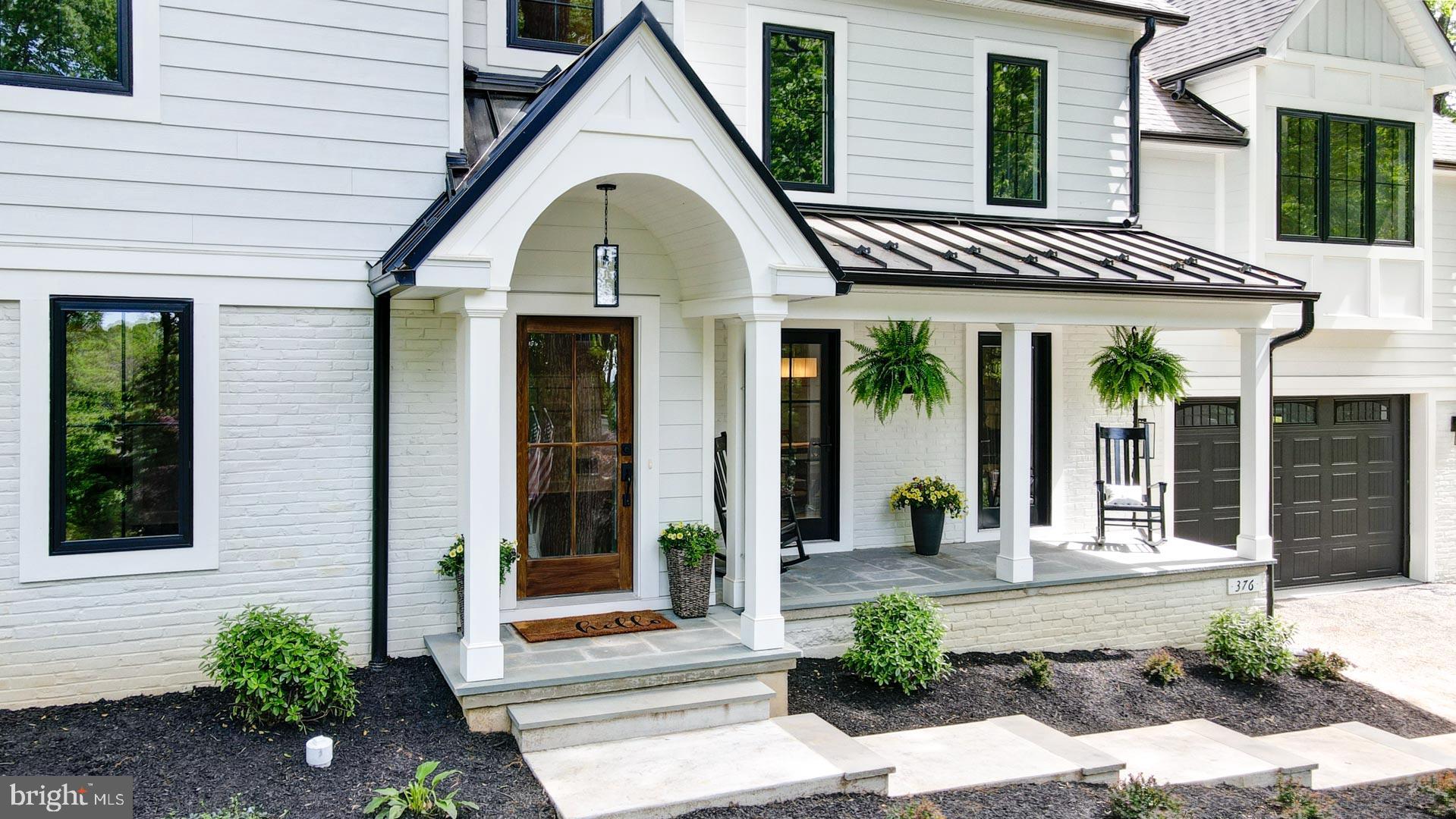 376 Saunders Drive Wayne, PA 19087 - Photo 6 of 35 Front Entrance and Patio off Dining Room