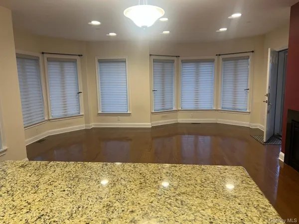 a view of a kitchen with a sink