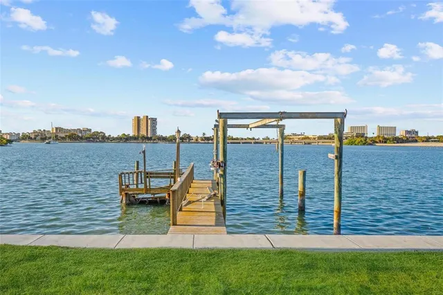 a view of outdoor space with seating
