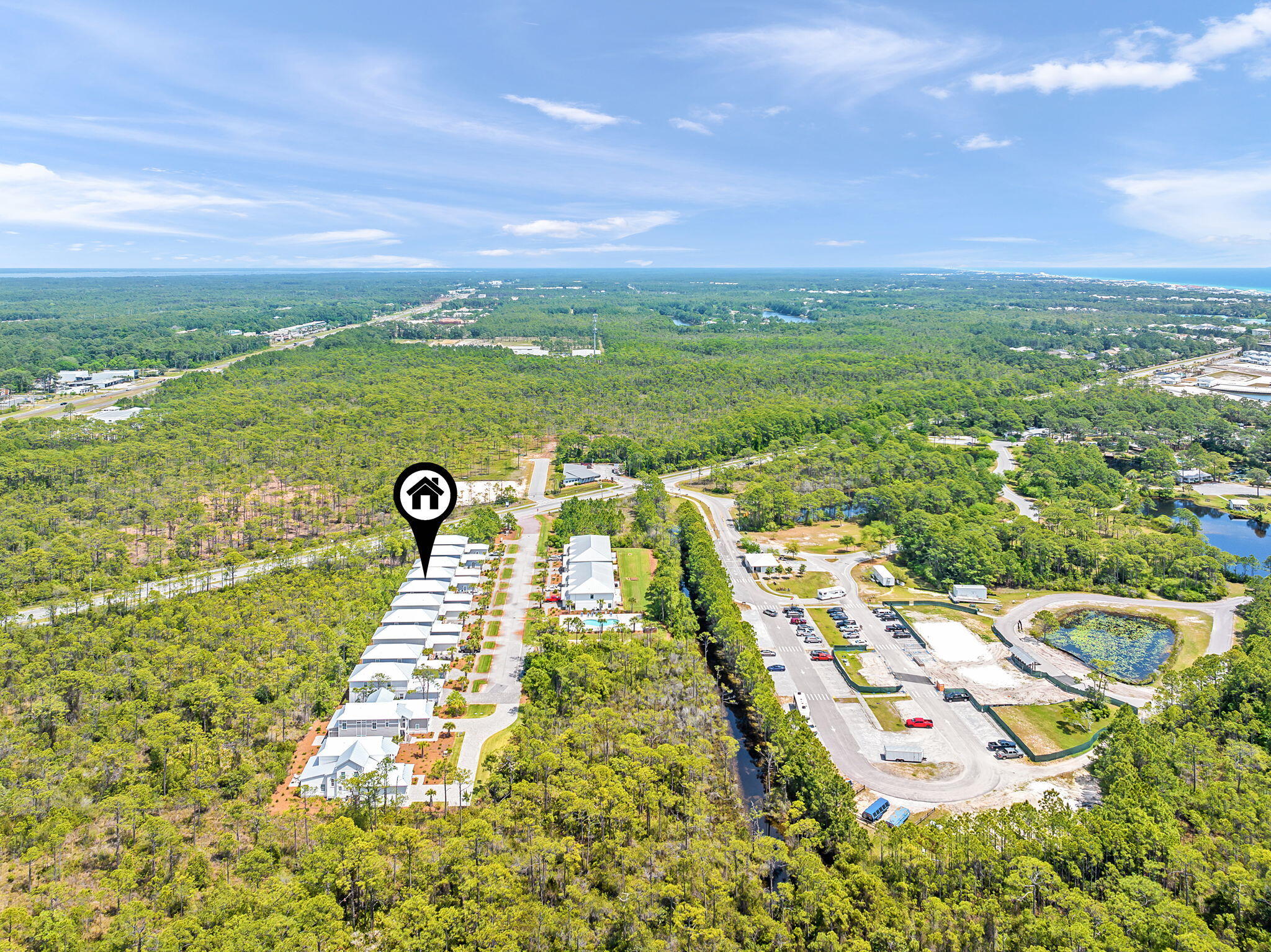 74 Heron's Crossing Santa Rosa Beach, FL 32459 - Photo 38 of 41 a view of an outdoor space with seating area