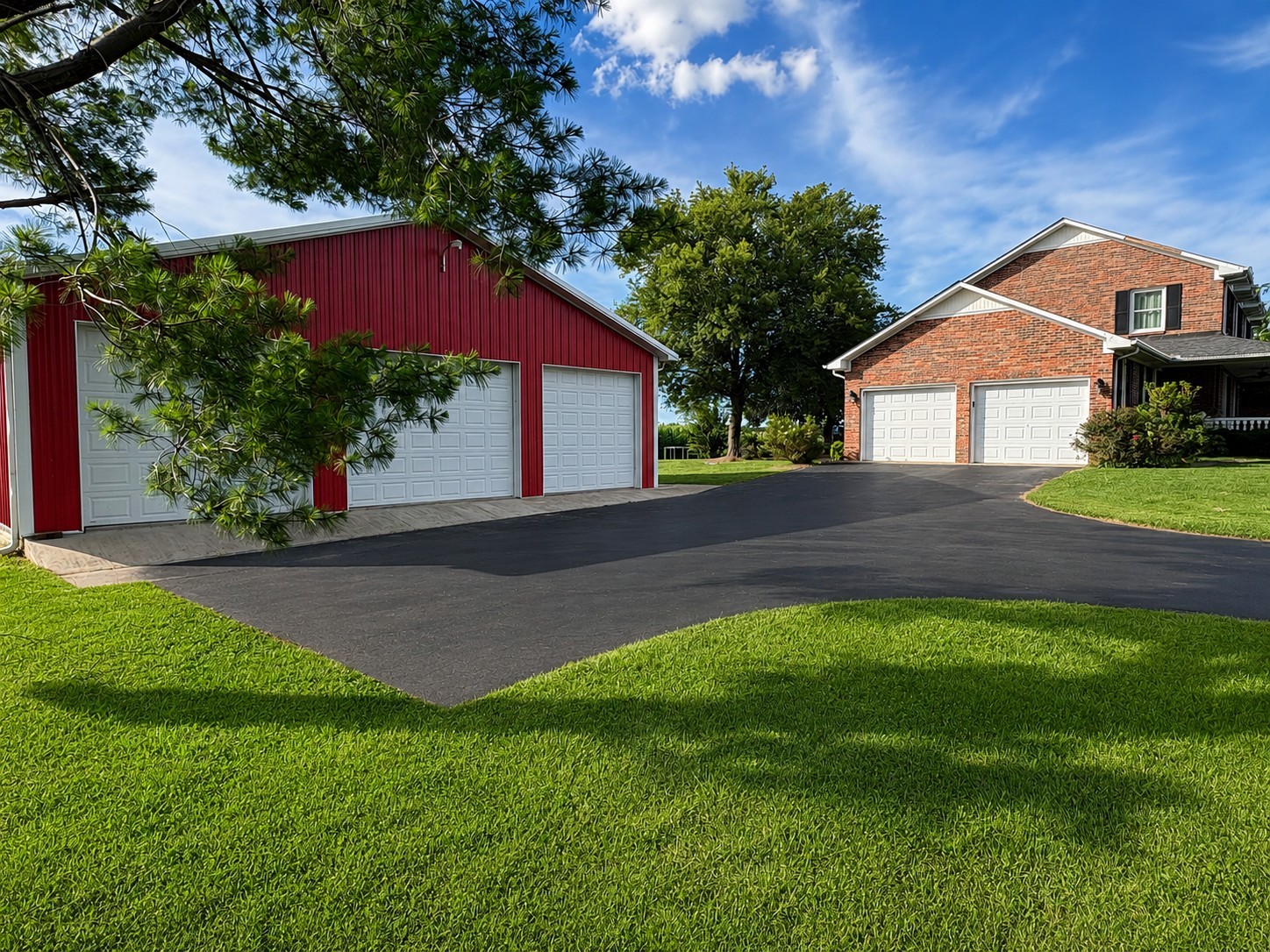 10814 Clarksville Road Olmstead, KY 42265 - Photo 39 of 55 a view of a yard with a house in the background