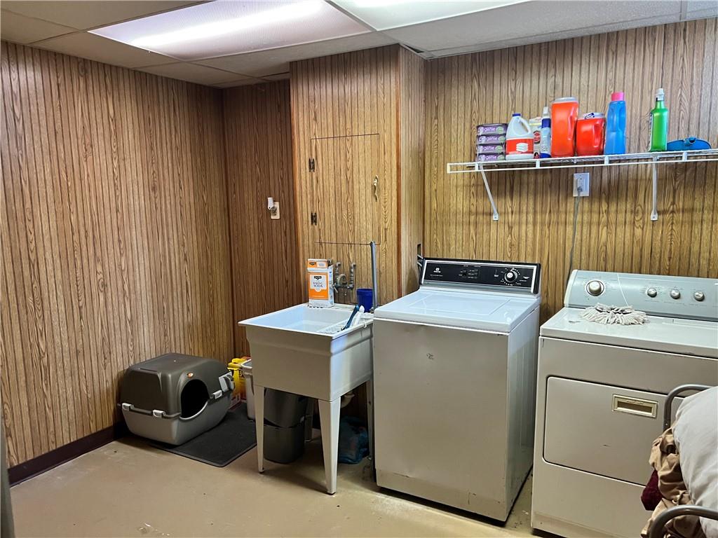 320 Celestial Drive Freedom, PA 15042 - Photo 19 of 25 a utility room with dryer and washer