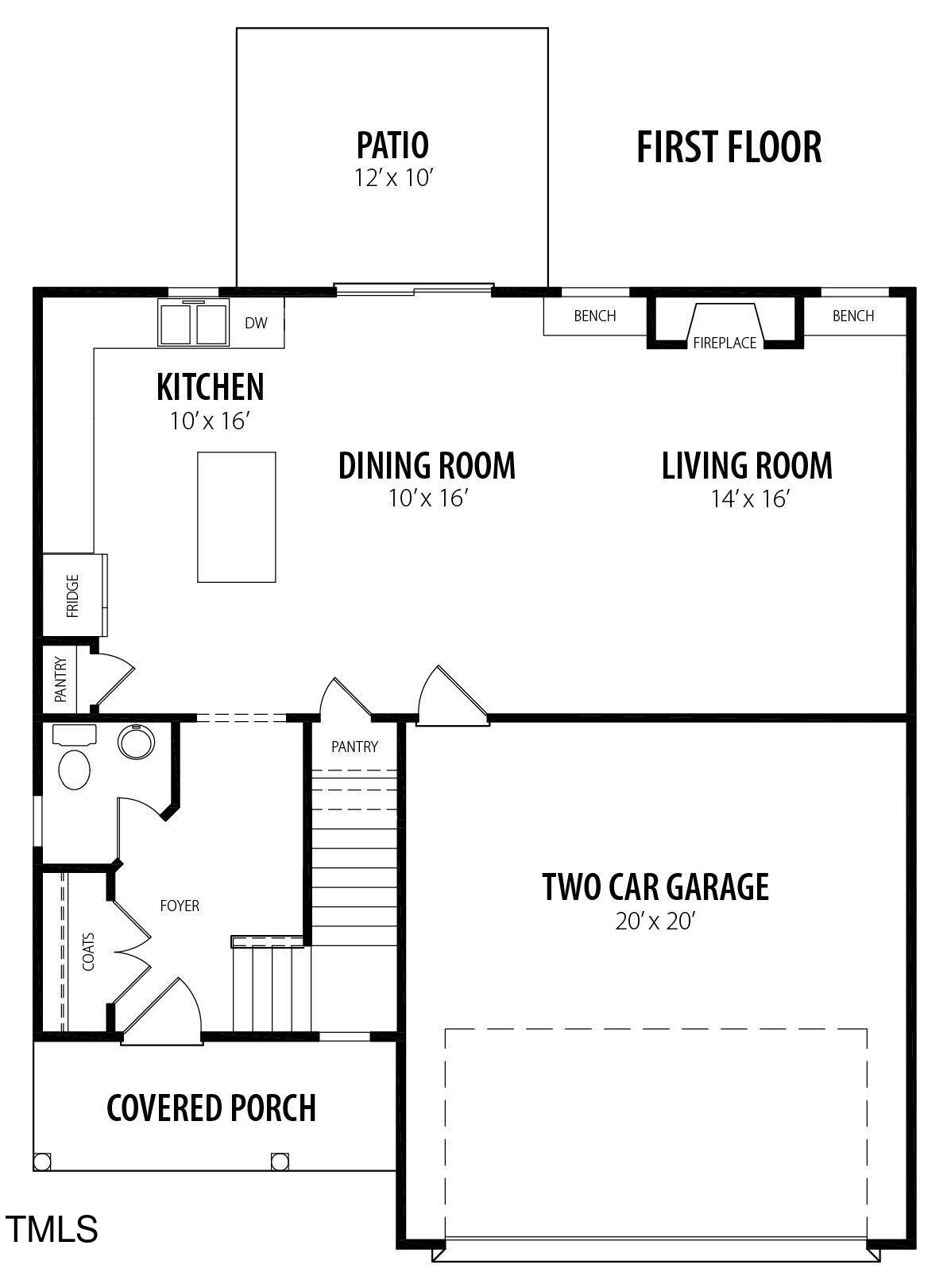 653 Springtooth Drive Zebulon, NC 27597 - Photo 8 of 9 First Floor