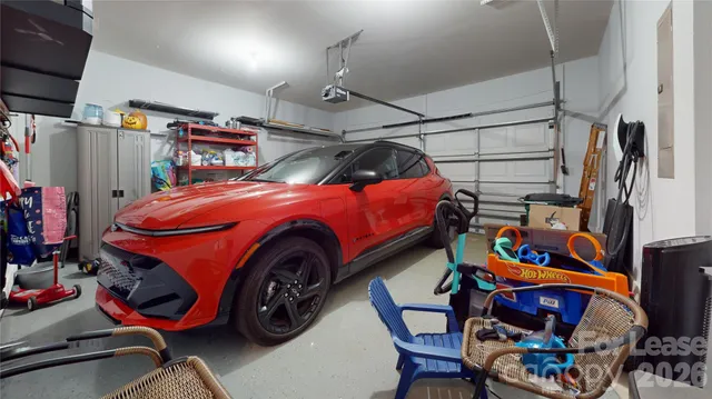 a swimming pool view with a outdoor seating space