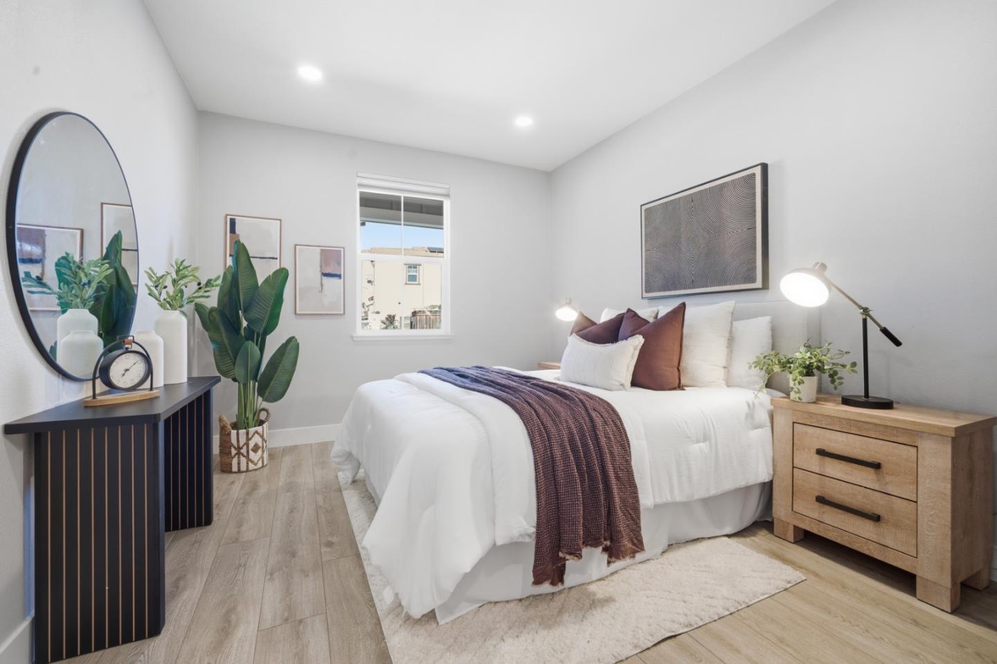 6430 Godani Street Gilroy, CA 95020 - Photo 16 of 38 a bedroom with bed and wooden floor