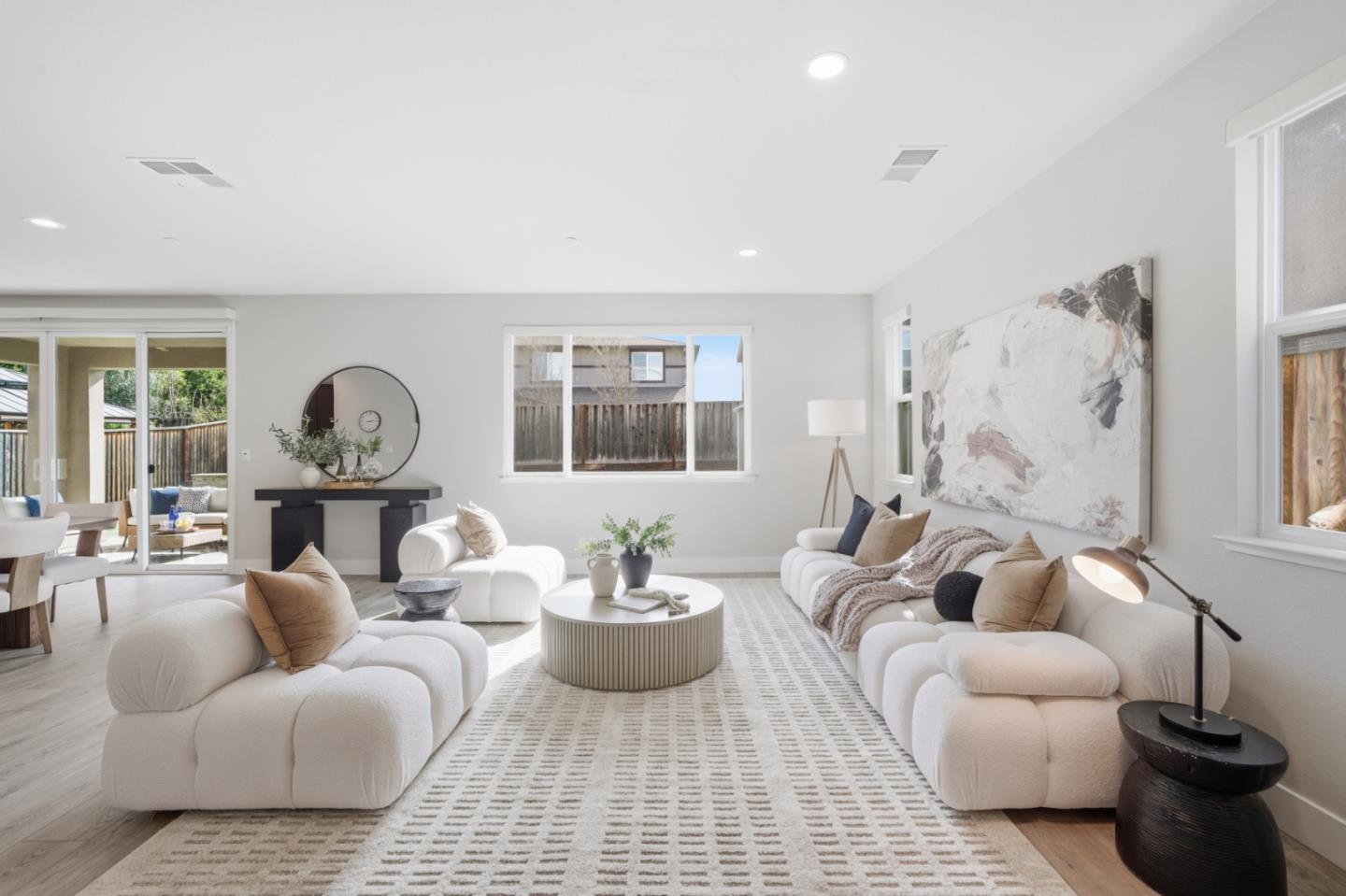 6430 Godani Street Gilroy, CA 95020 - Photo 5 of 38 a living room with furniture a rug and a window