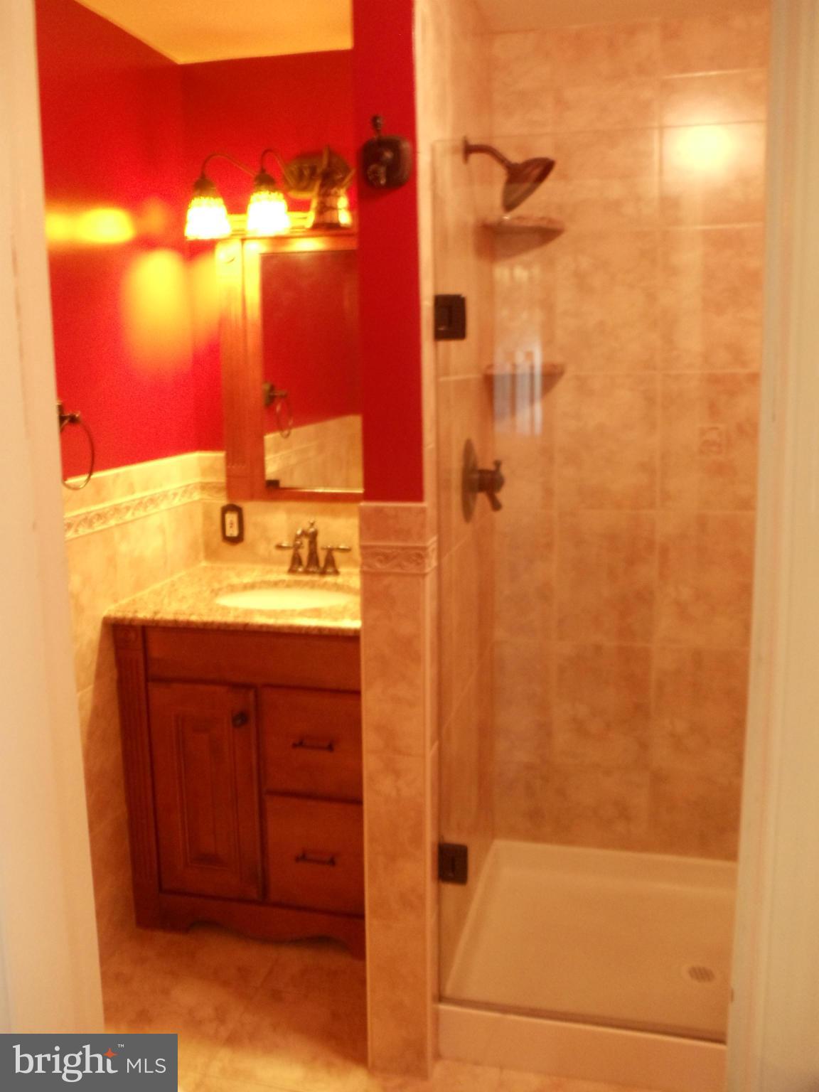 180 Chelsea Road Pasadena, MD 21122 - Photo 14 of 30 Beautiful new Bath w/tiled shower