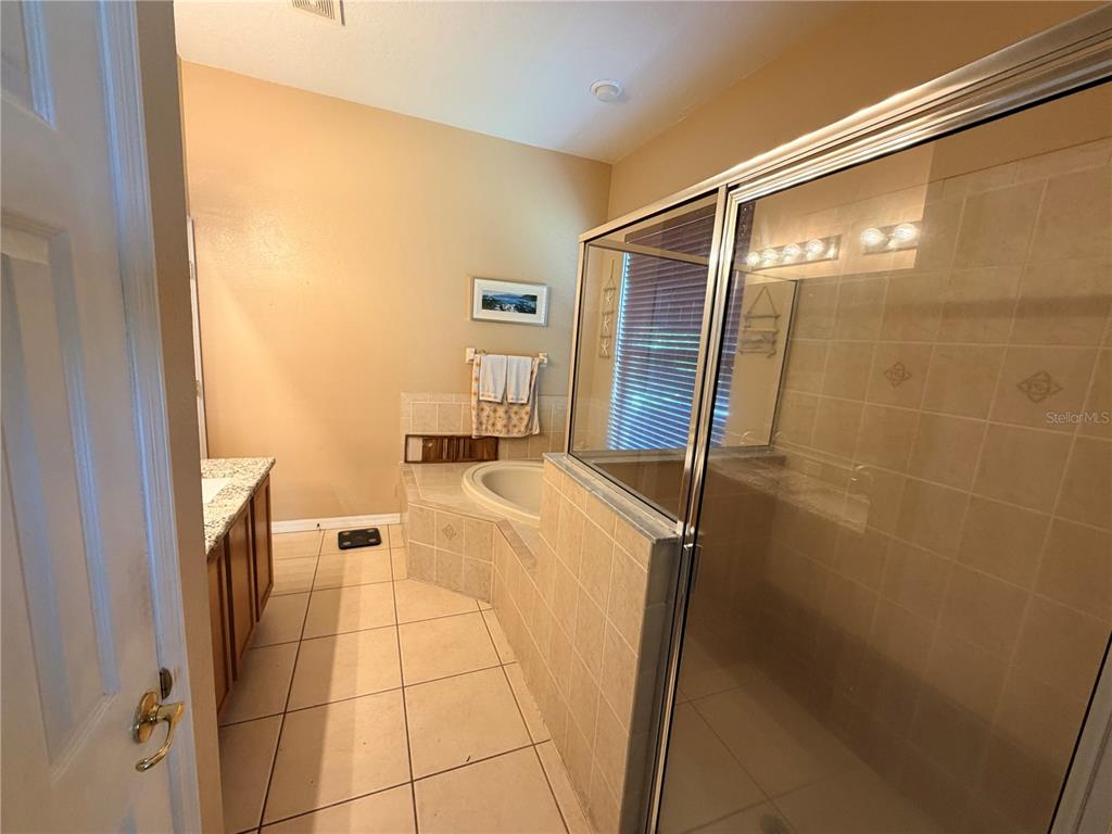 13250 Mandalay Place Spring Hill, FL 34609 - Photo 15 of 28 a bathroom with a sink and a mirror