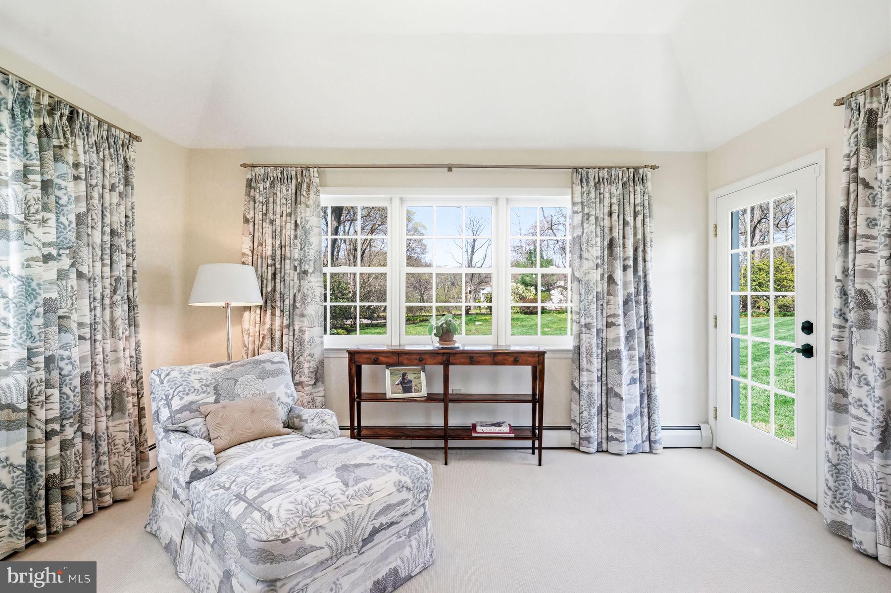 828 Black Rock Road Gladwyne, PA 19035 - Photo 35 of 68 a bedroom with furniture and a large window
