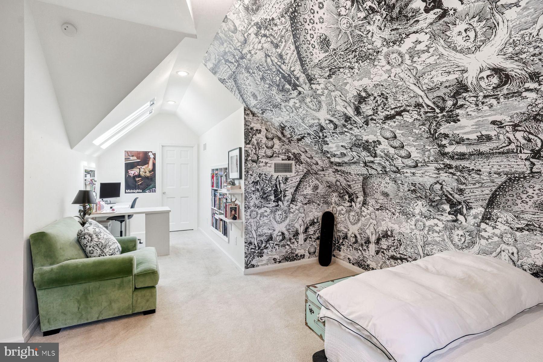 828 Black Rock Road Gladwyne, PA 19035 - Photo 56 of 68 a living room with furniture and a fireplace