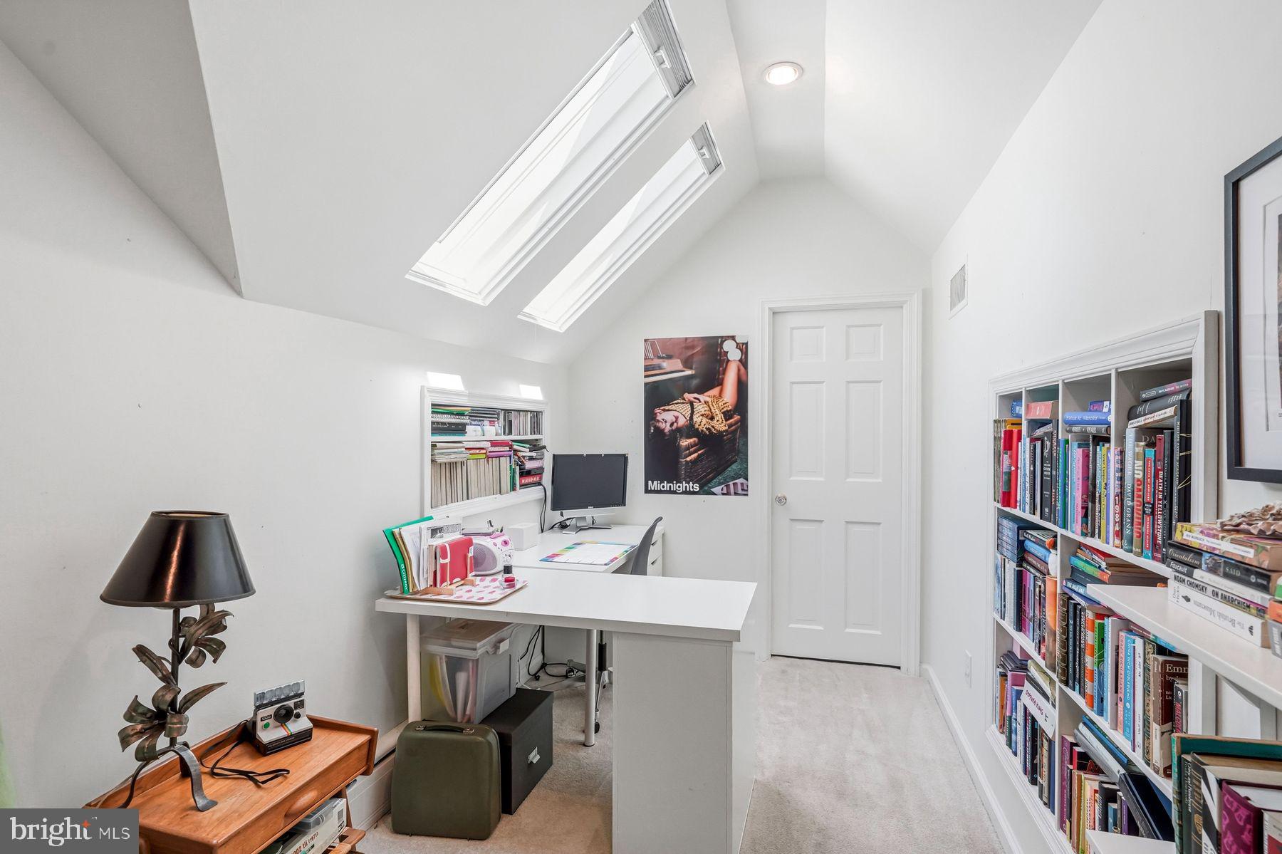 828 Black Rock Road Gladwyne, PA 19035 - Photo 57 of 68 a workspace with furniture and a book shelf