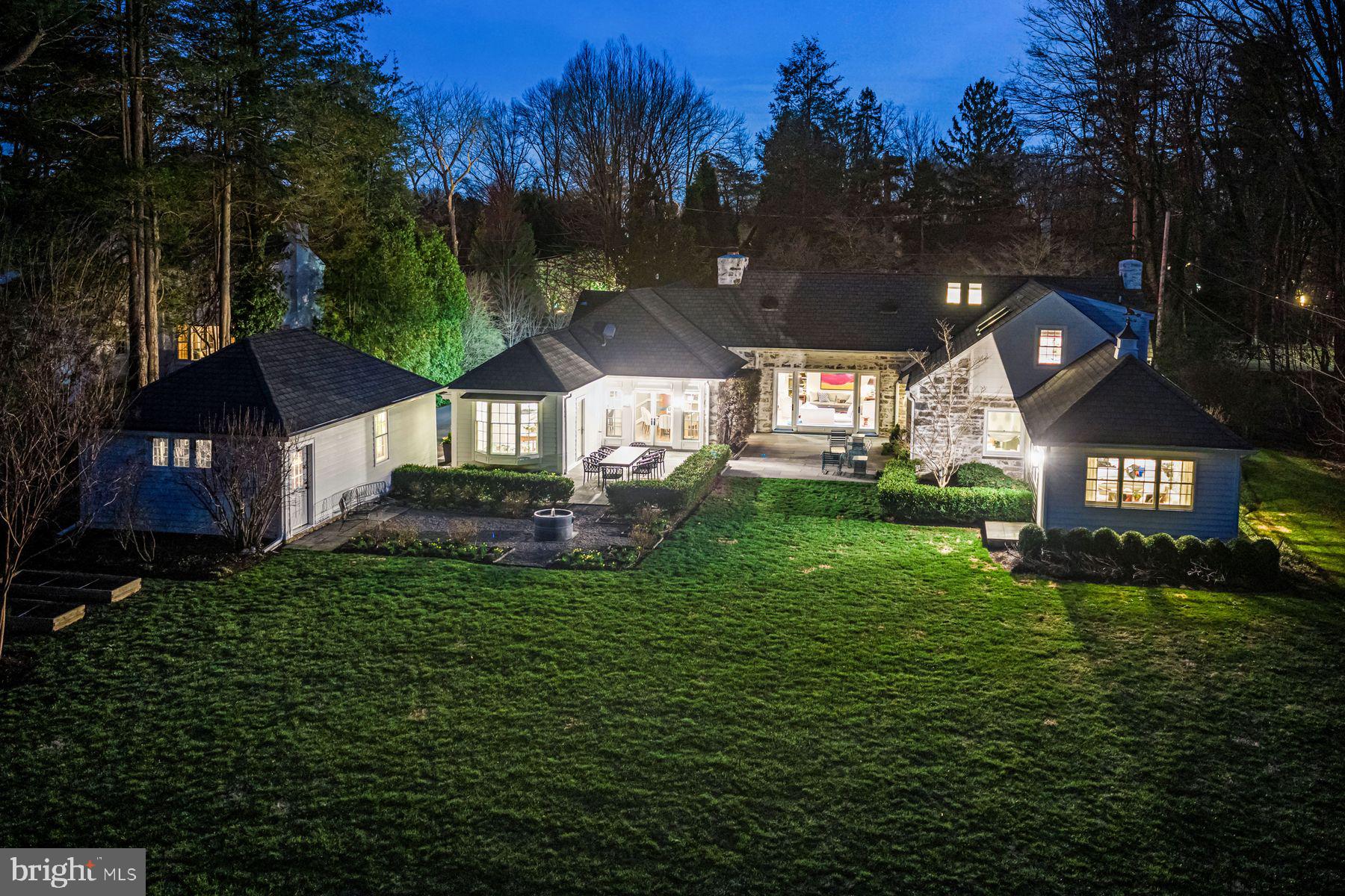 828 Black Rock Road Gladwyne, PA 19035 - Photo 8 of 68 a view of a house with a yard