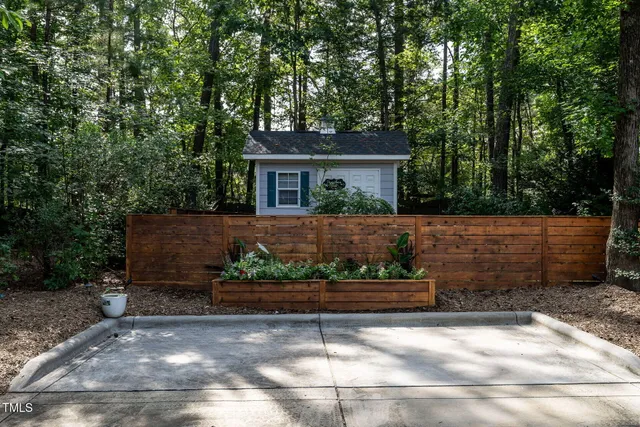 a view of outdoor space with deck