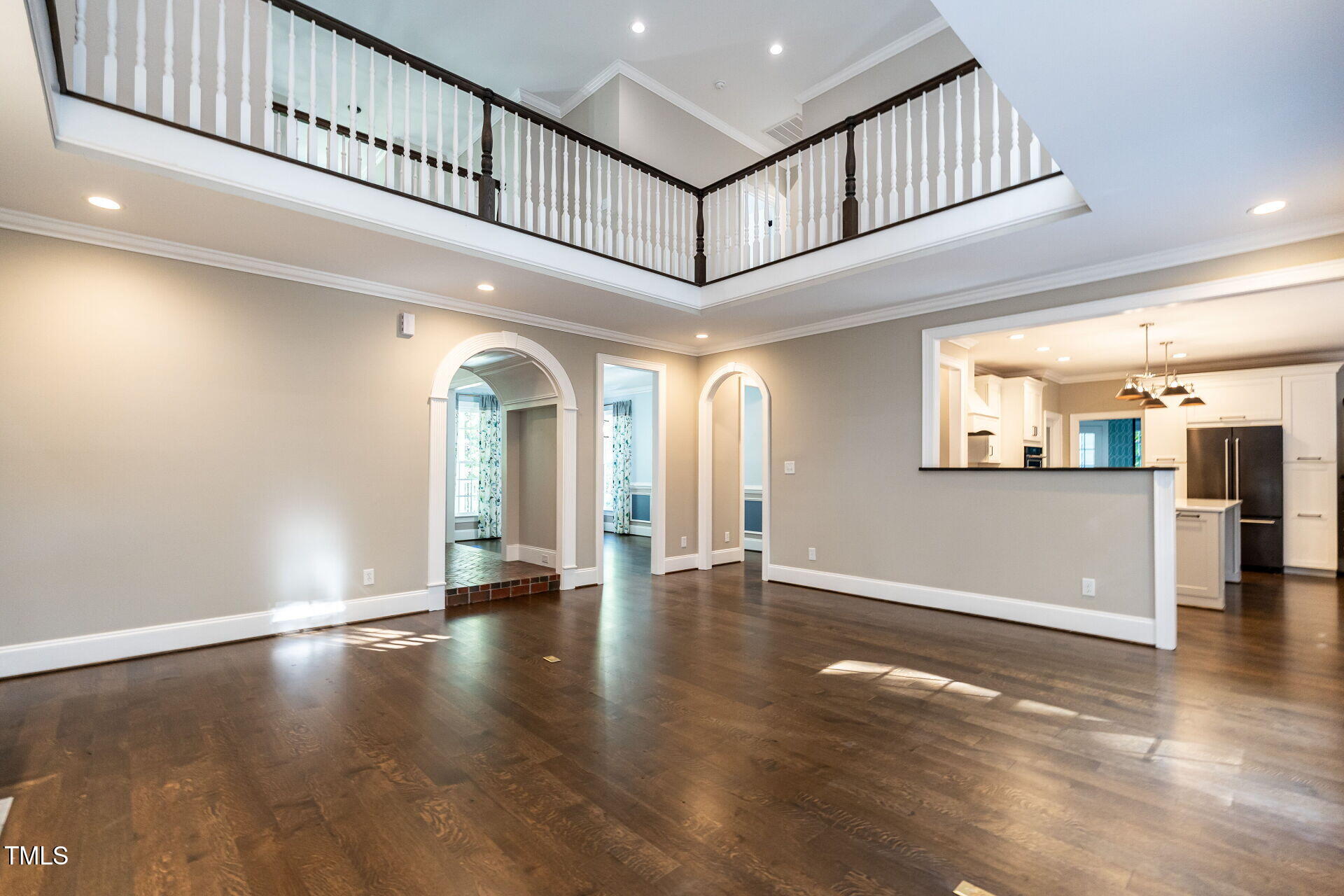 1228 Dorleath Court Raleigh, NC 27614 - Photo 9 of 47 a view of an entryway with wooden floor