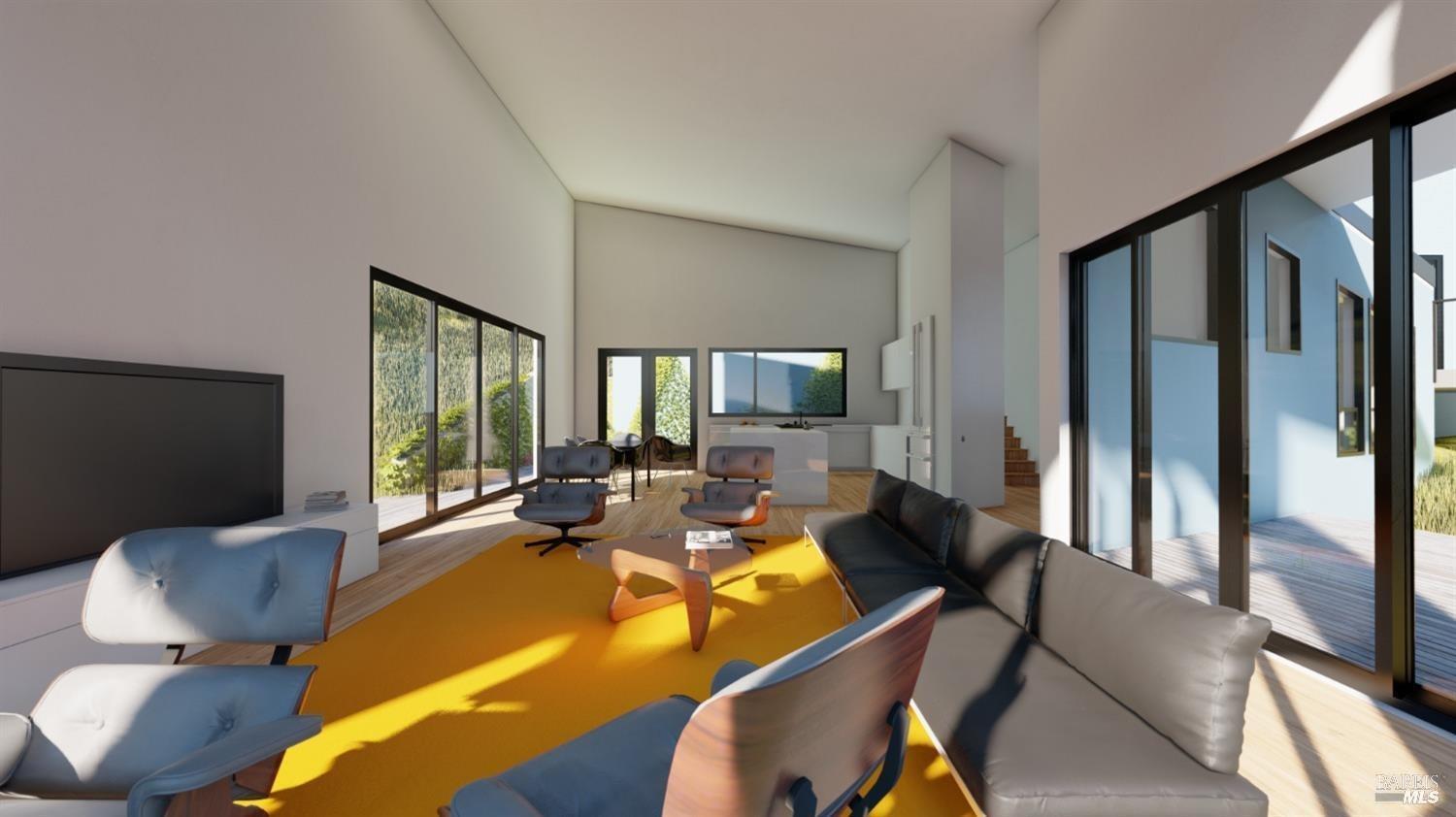 1930 Viewpointe Circle Santa Rosa, CA 95403 - Photo 12 of 21 a living room with furniture fireplace and large windows