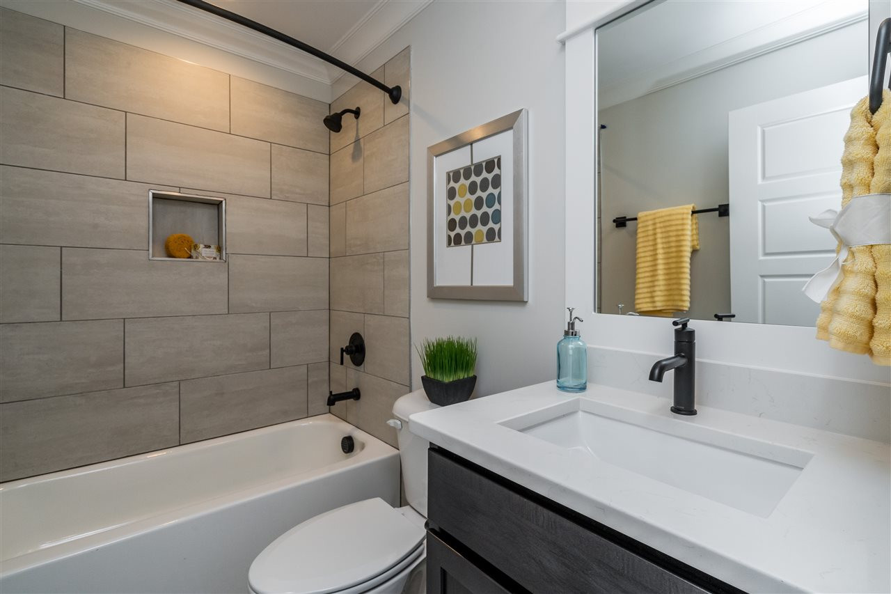 3817 Wingate Drive Raleigh, NC 27609 - Photo 25 of 30 Beautiful tile work in this 3rd full bath. Bathroom