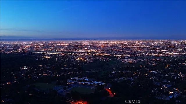 a view of city and ocean
