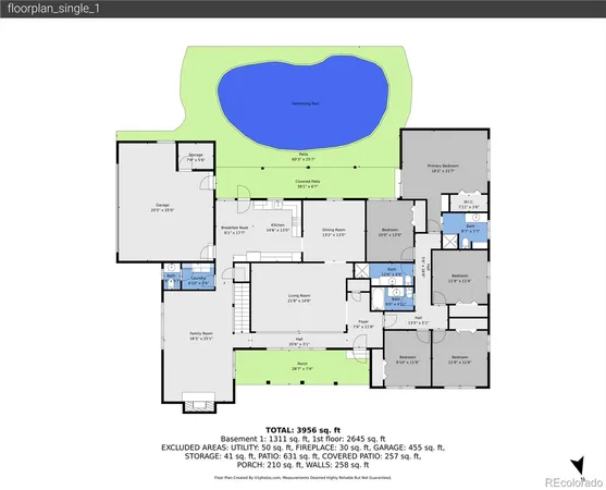 a picture of a floor plan