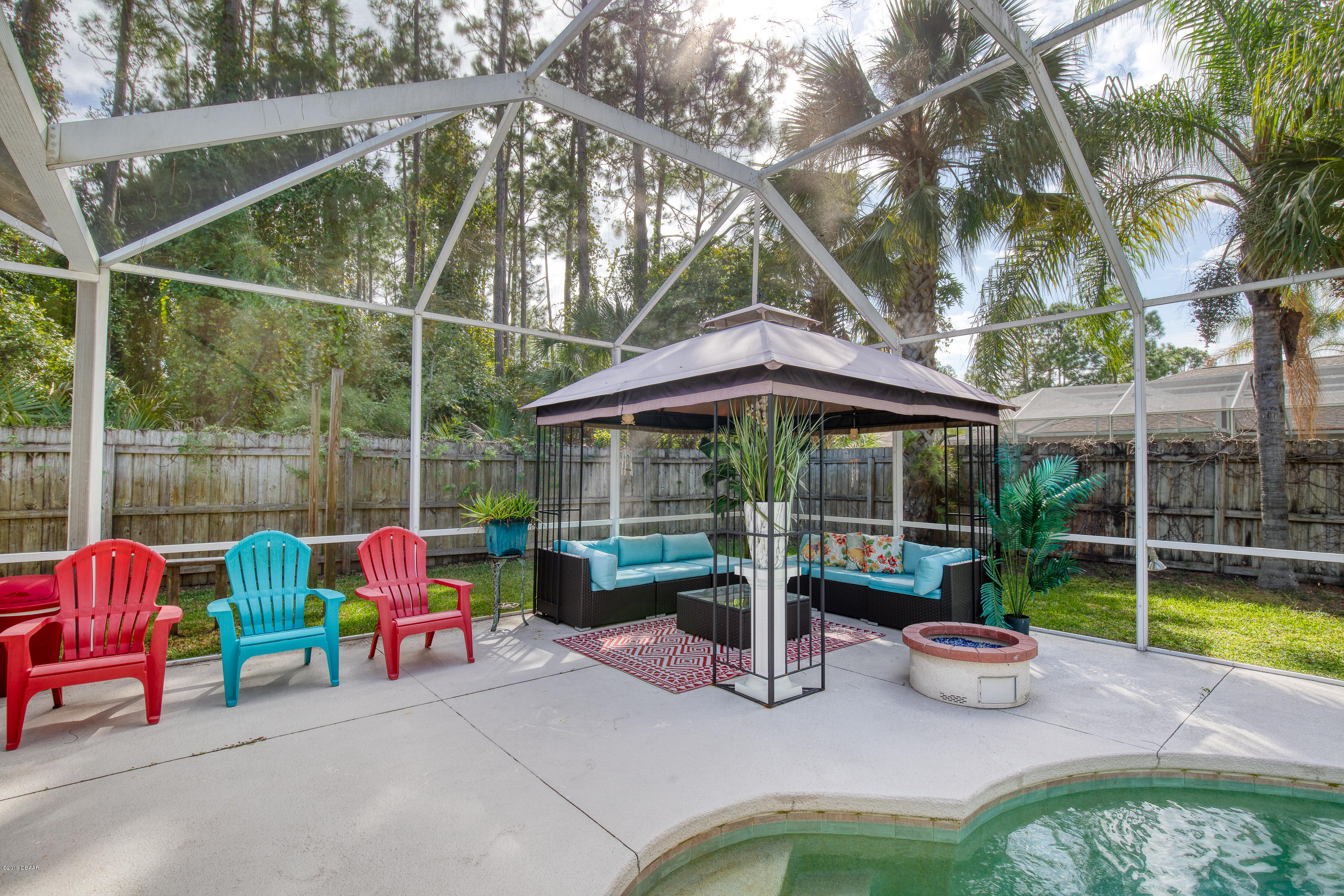 36 Pine Tree Drive Palm Coast, FL 32164 - Photo 33 of 52 a view of outdoor space with seating area and entertaining space