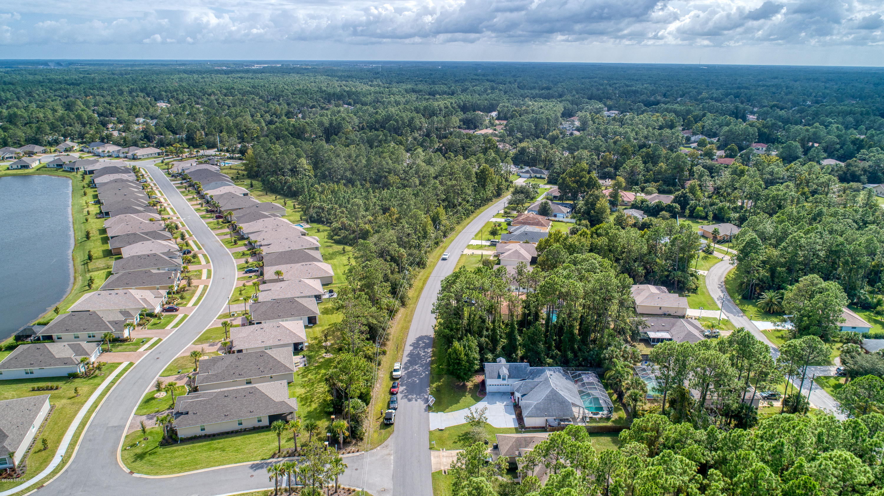 36 Pine Tree Drive Palm Coast, FL 32164 - Photo 47 of 52 an aerial view of multiple house