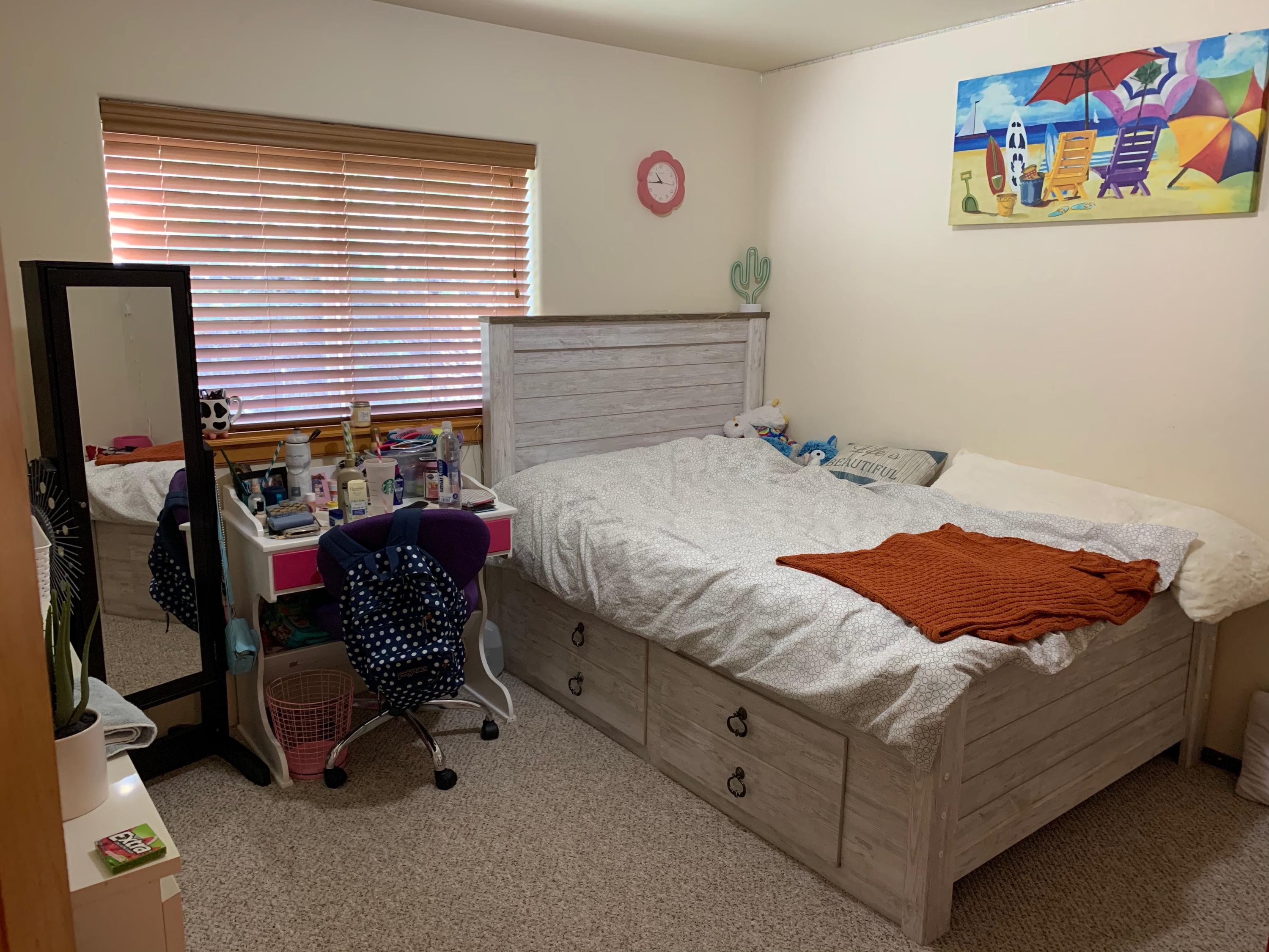 323 Adams Ranch Road, Unit 5B Mountain Village, CO 81435 - Photo 21 of 30 a bedroom with a bed and a window