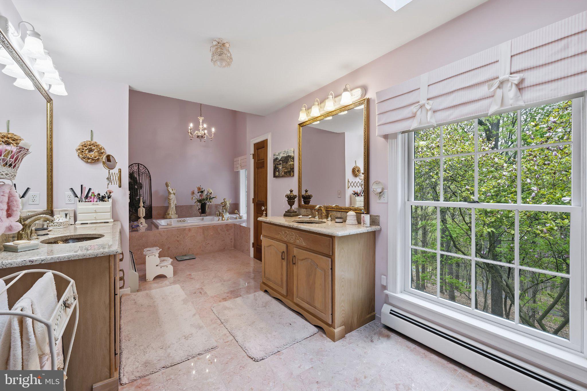 6688 Haasadahl Road Allentown, PA 18106 - Photo 19 of 31 Charming pastel-hued bathroom retreat.