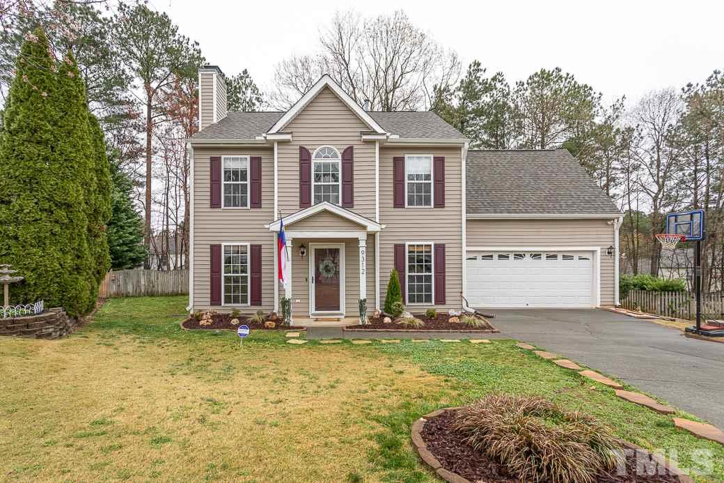 Flat driveway & 2 car garage.