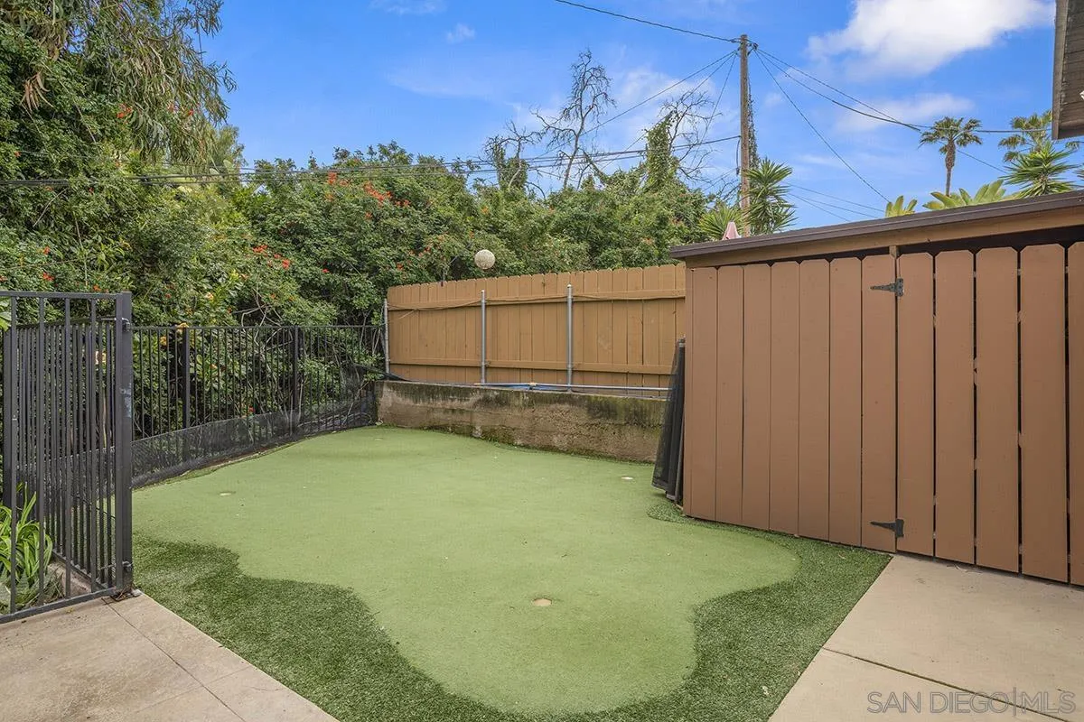 3433 Alabama Street San Diego, CA 92104 - Photo 52 of 58 a view of a backyard